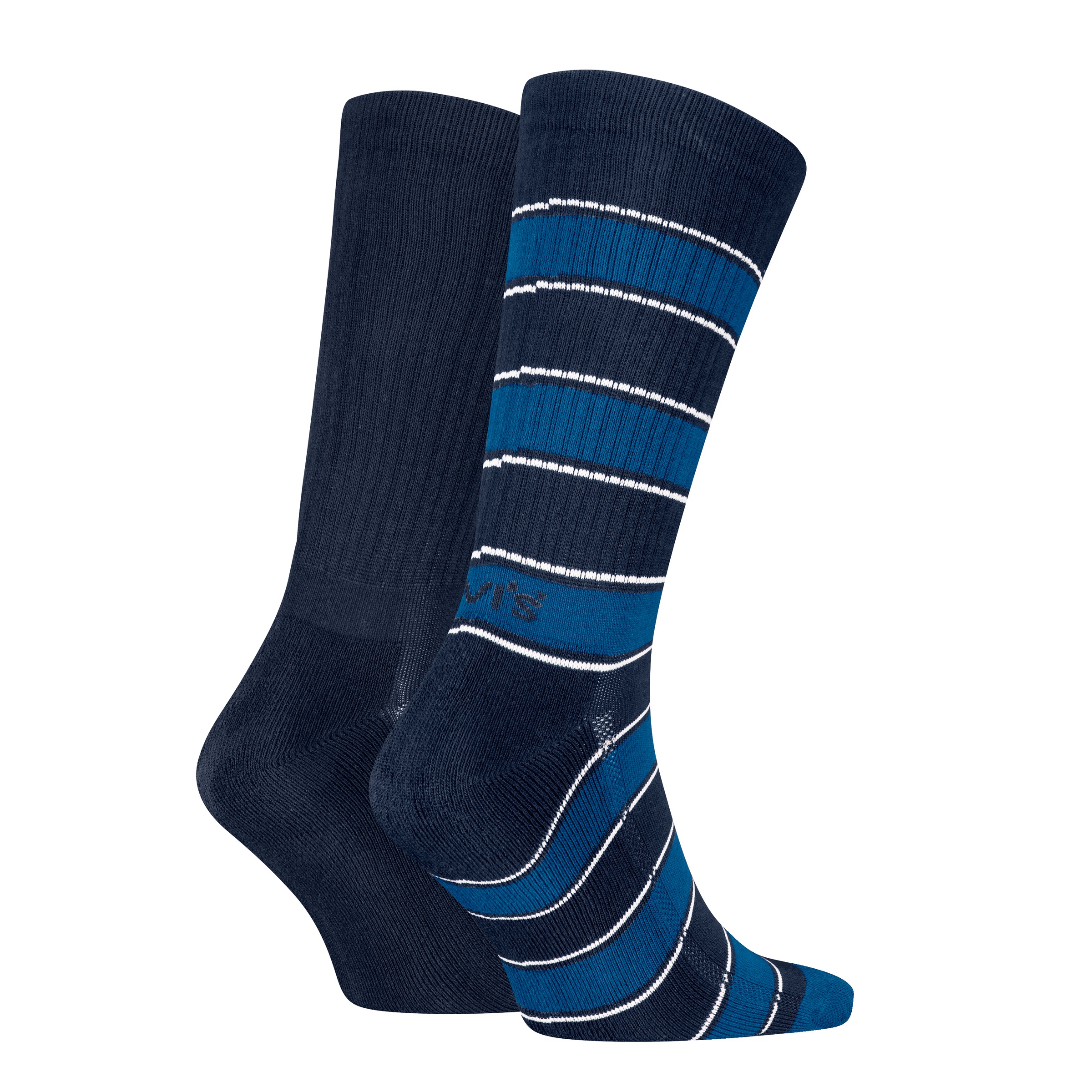 Levis Socken "LEVIS REG CUT RUGBY STRIPE 2P" 2 Stk. tlg. mit angenehm weich günstig online kaufen