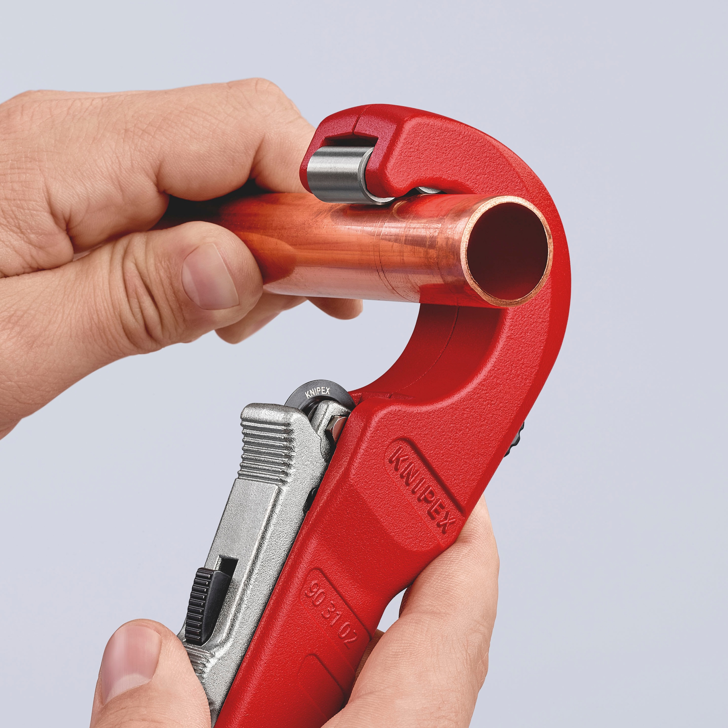 Knipex Rohrschneider »90 31 02 BK TubiX® (SB-Karte/Blister)«, 180 mm
