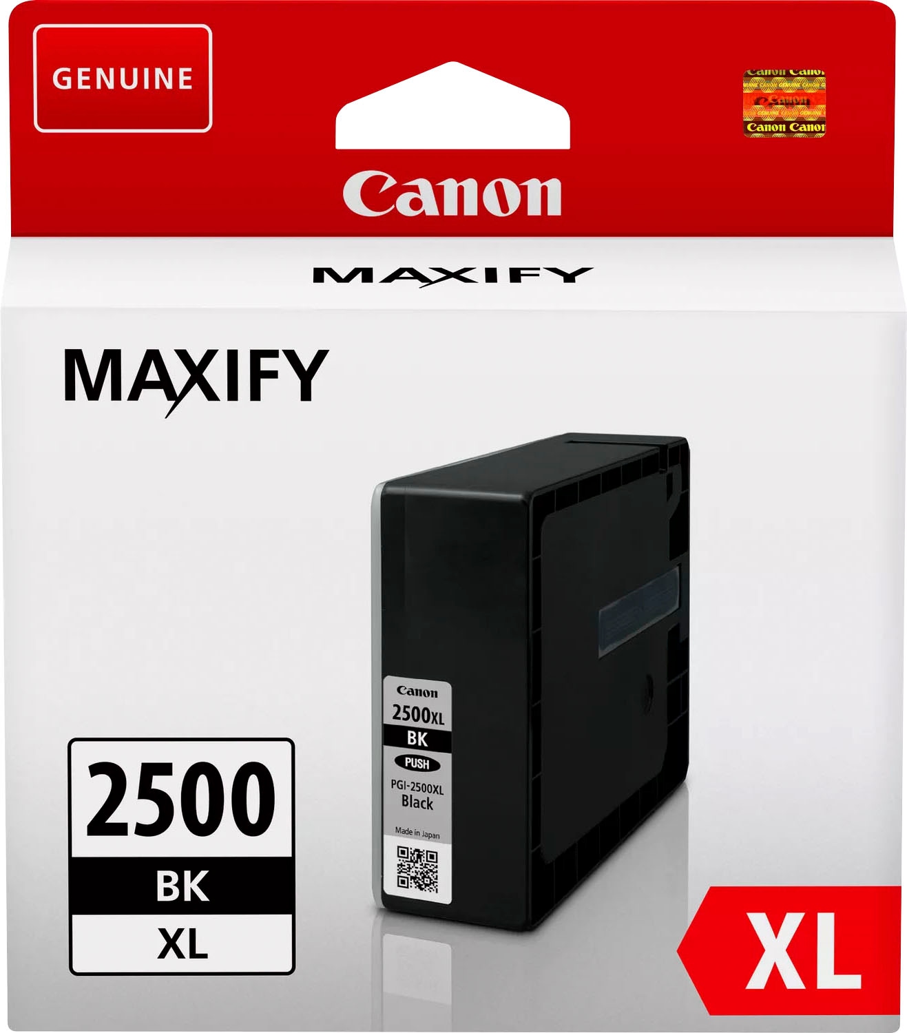 Canon Tintenpatrone »PGI-2500XL BK«, original Druckerpatrone 2500 schwarz XL