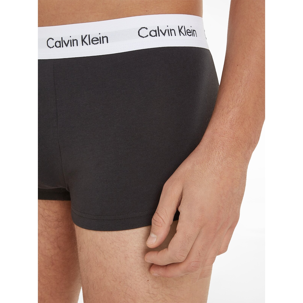 Calvin Klein Underwear Hipster, (3 St.), mit weißem Webbund