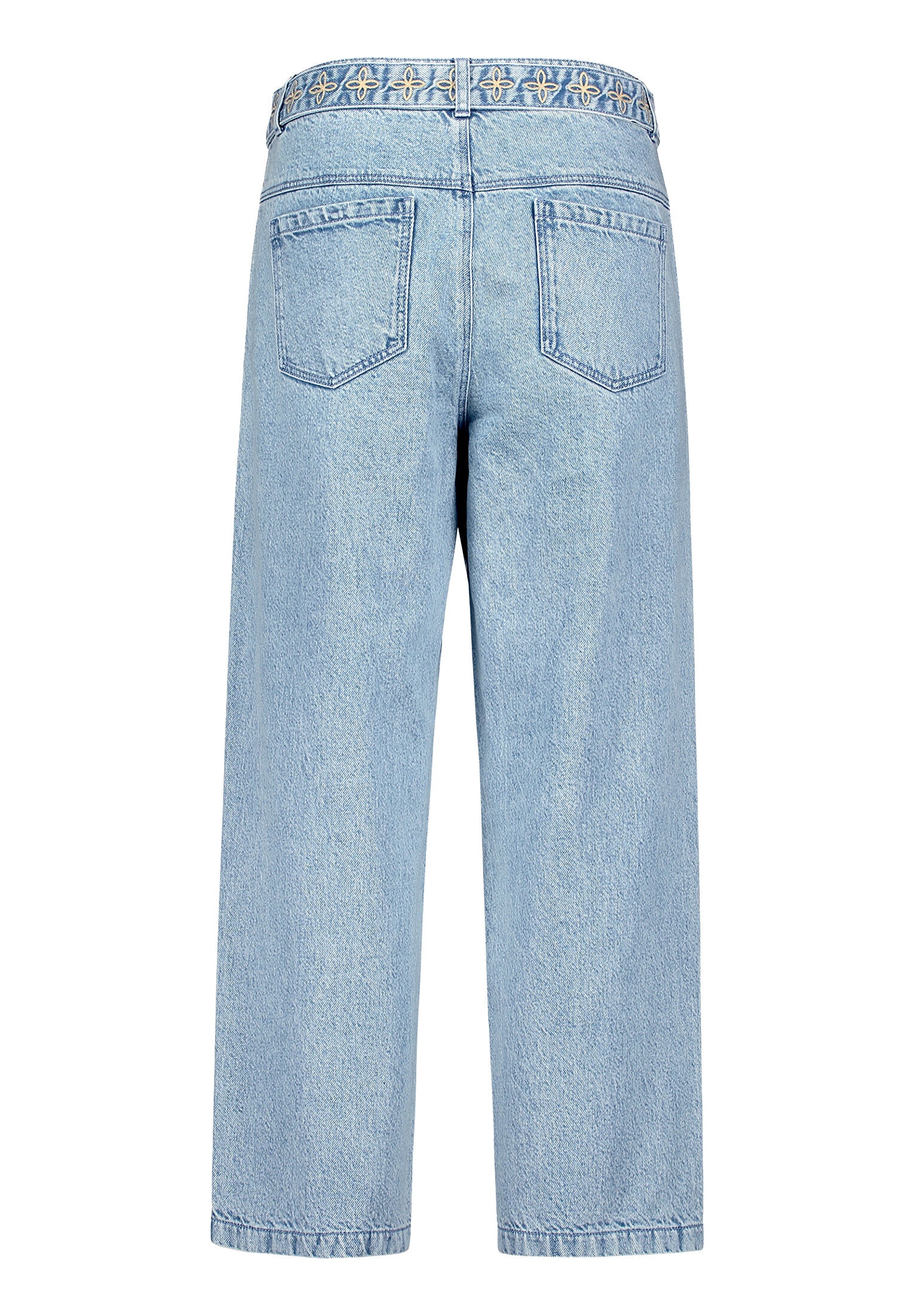 Cartoon Ankle-Jeans »Damen mit Stickerei«