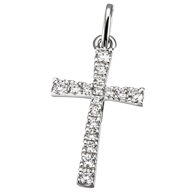 Firetti Kreuzanhänger »Schmuck Geschenk, Kreuz«, mit Zirkonia (synth.)  bestellen | BAUR