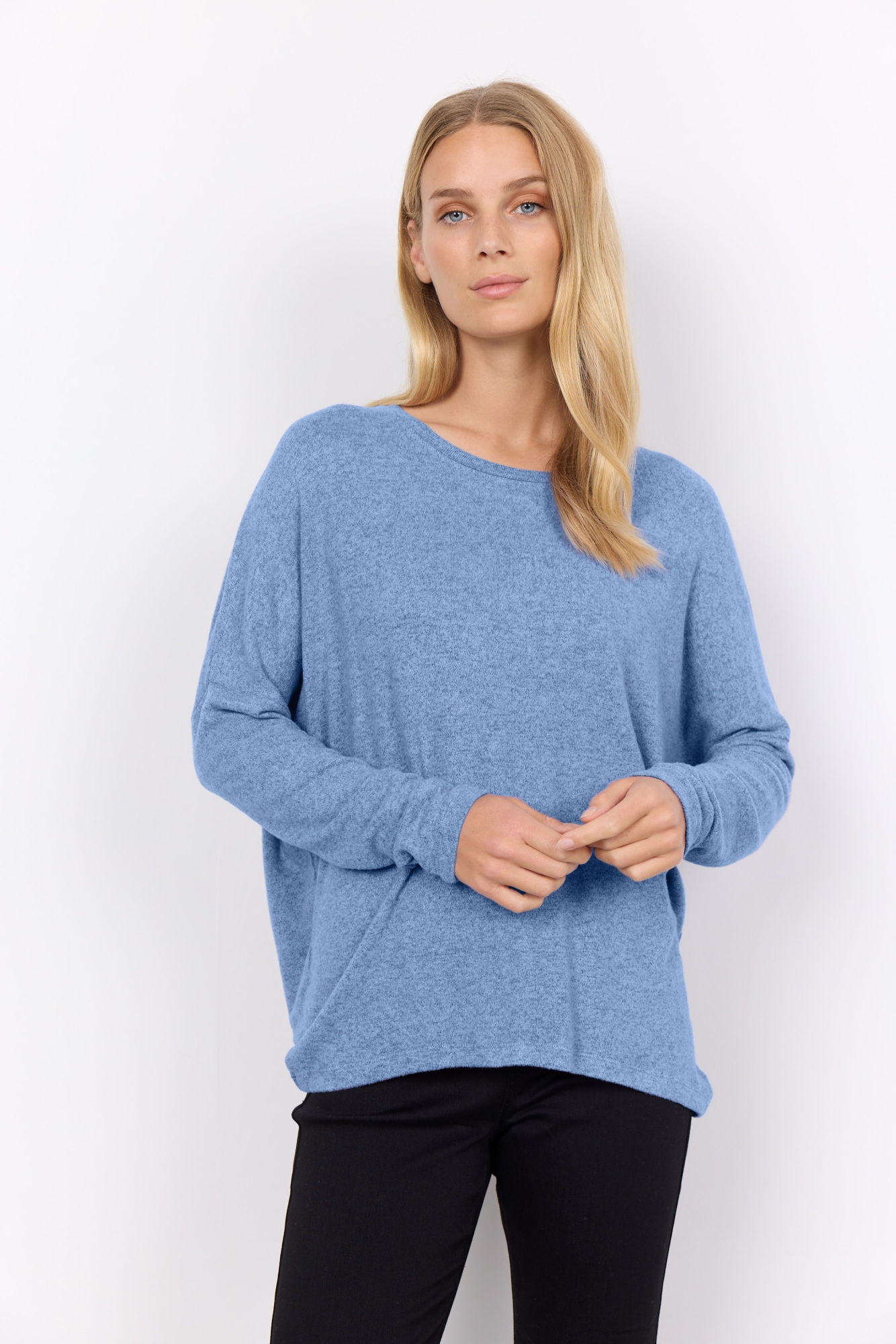 soyaconcept "SC-BIARA 1" bequemer Pullover, elastische Viskose-Qualität in günstig online kaufen