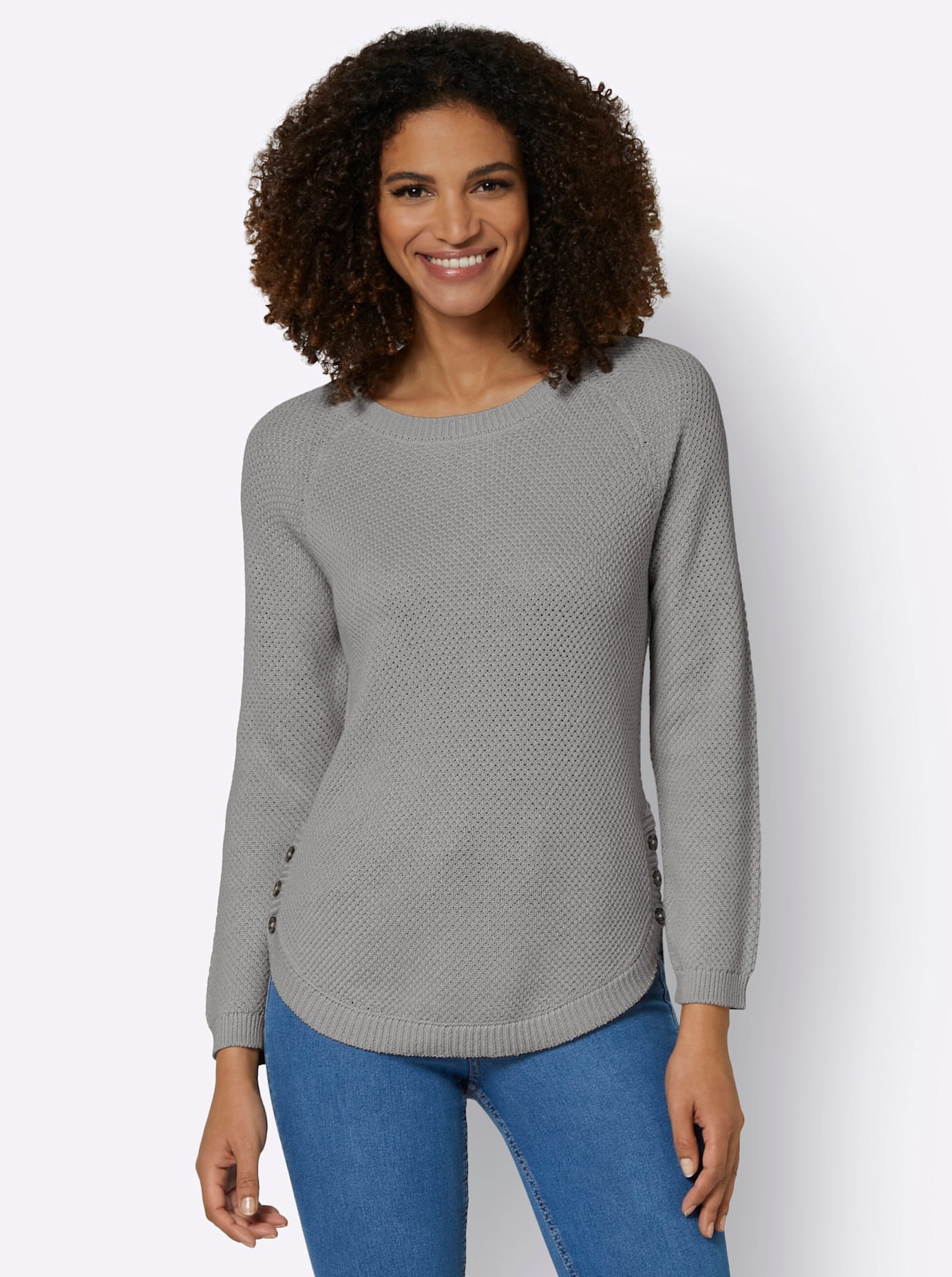 Casual Looks Rundhalspullover »Pullover«