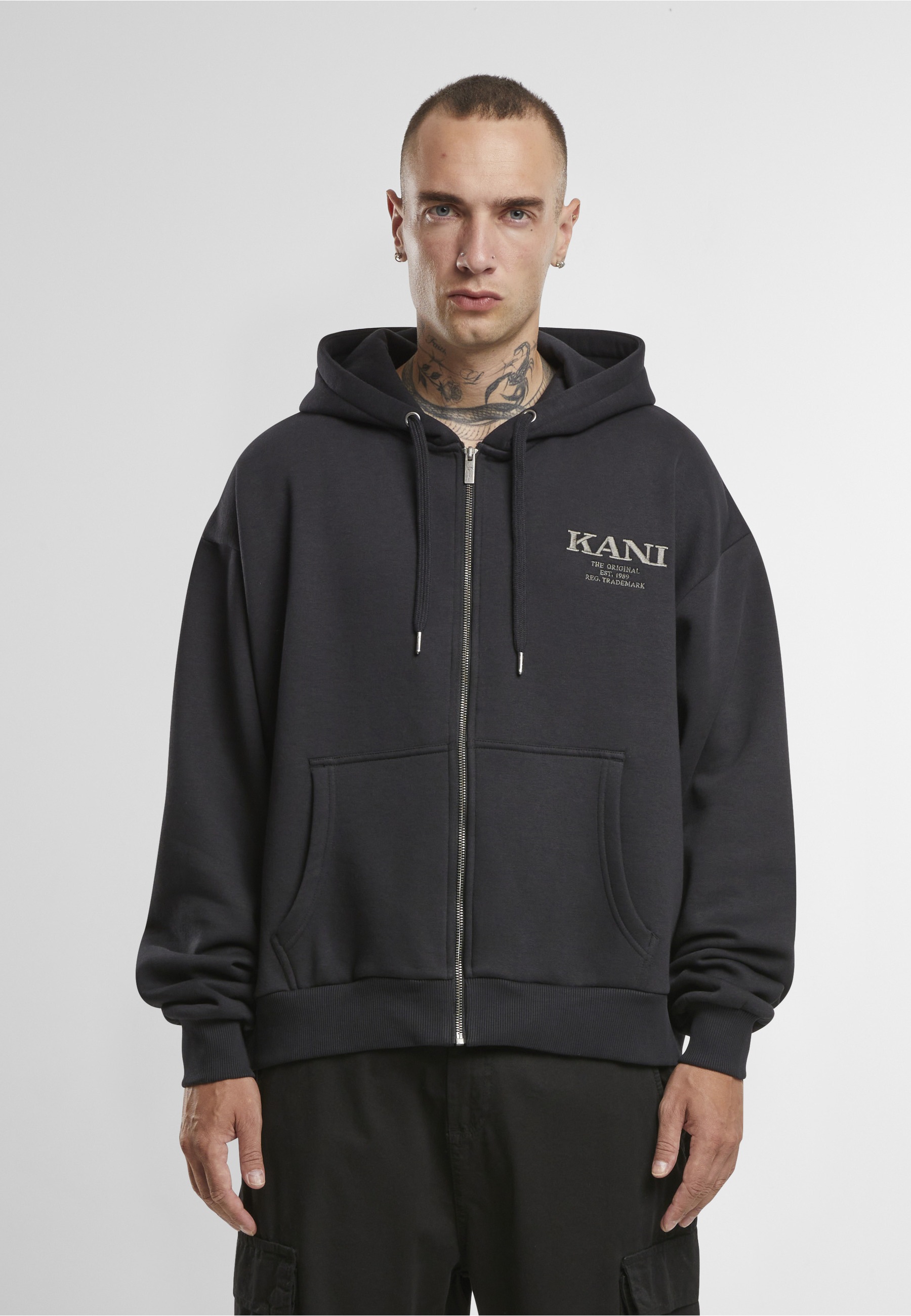 Karl Kani Kapuzenpullover »Karl Kani Karl Kani Retro Rhinestone Boxy Full Zip Hoodie« 1