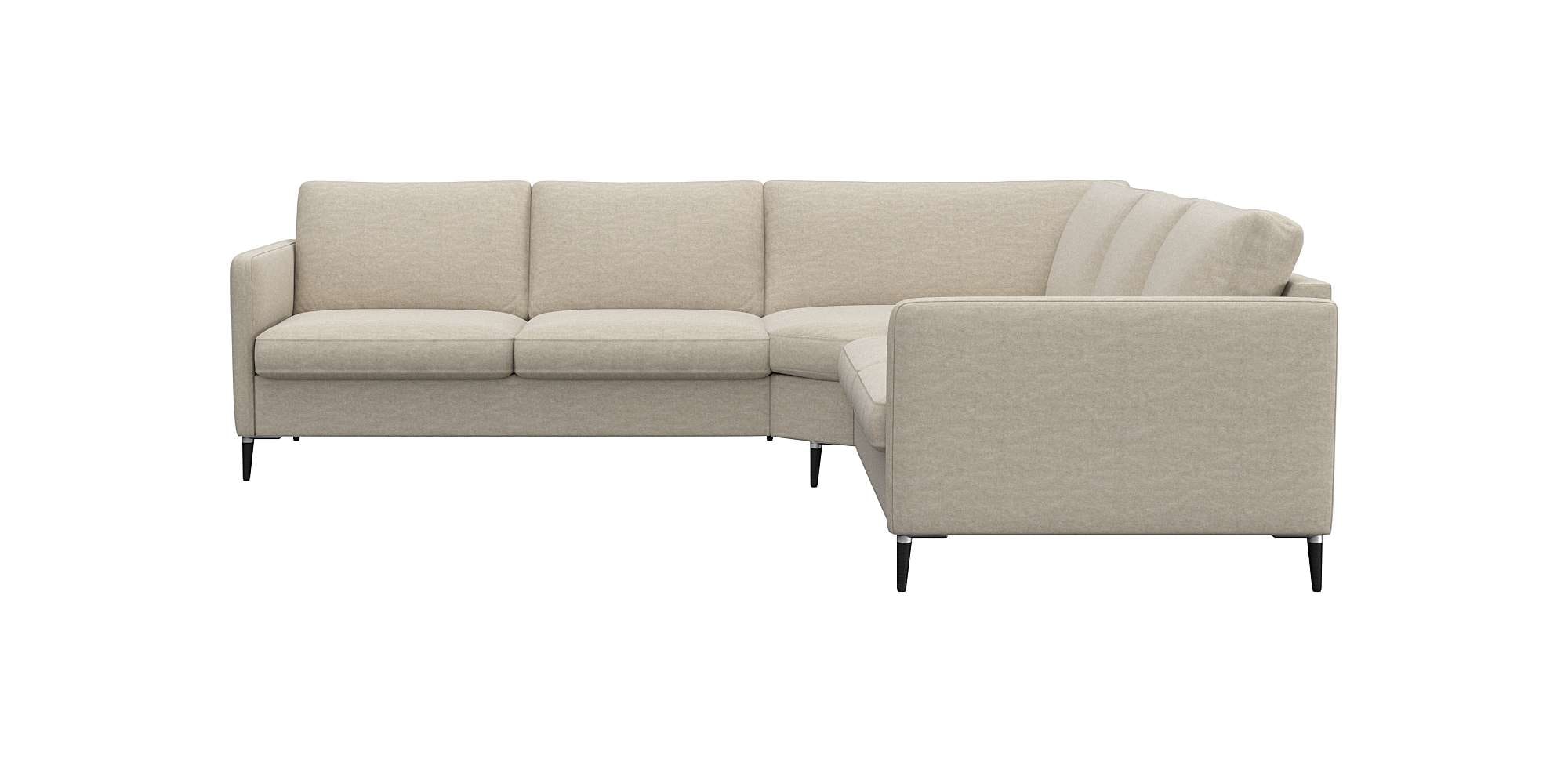 FLEXLUX Ecksofa "Fiore, L-Form, bequem und komfortabel durch hochwertigem S günstig online kaufen