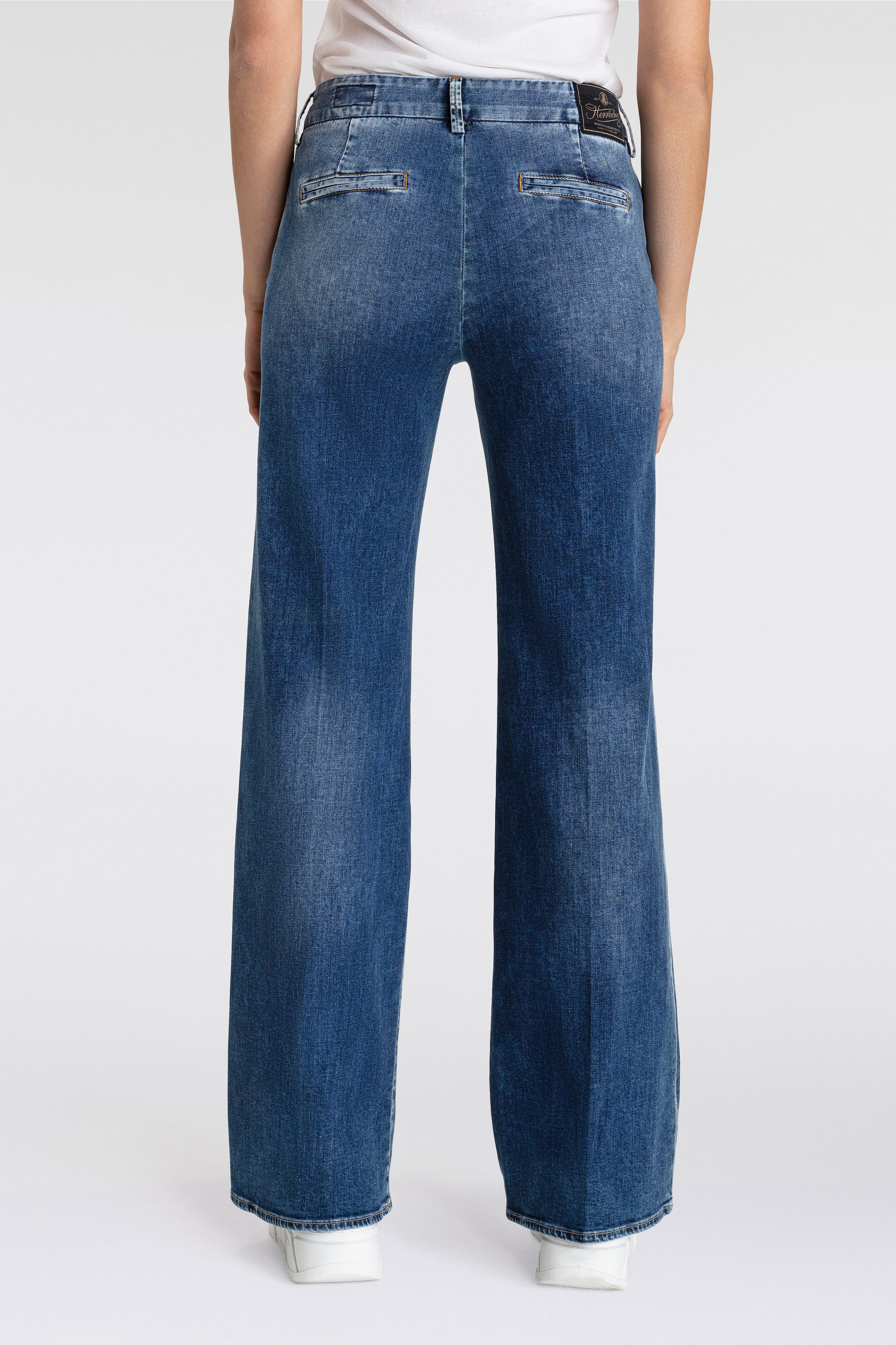 Herrlicher Schlagjeans »Lovely Flared Recycled Light Denim«