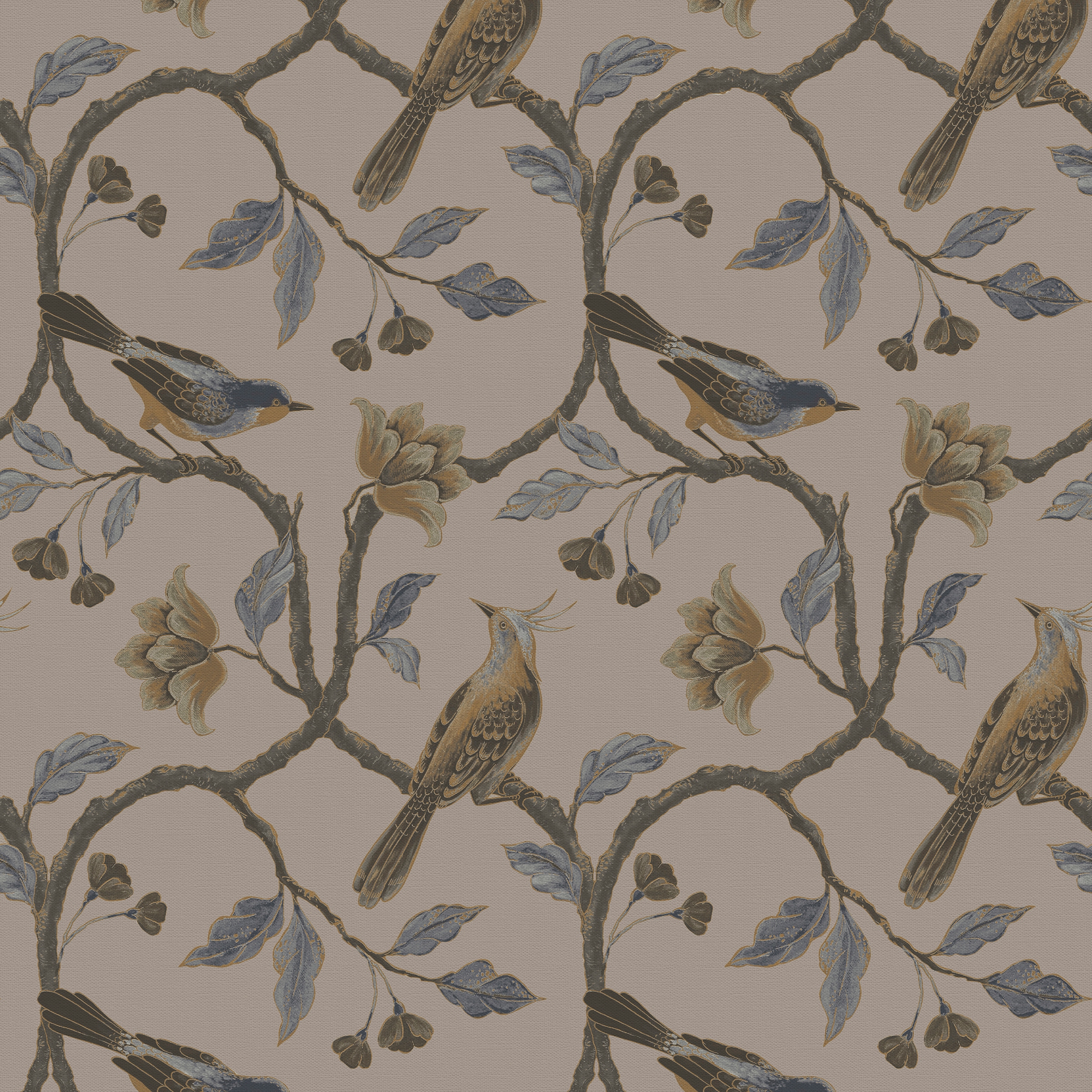 Superfresco Easy Vliestapete »Vogel« neutral geprägt 10mx52cm (ca. 5m2)