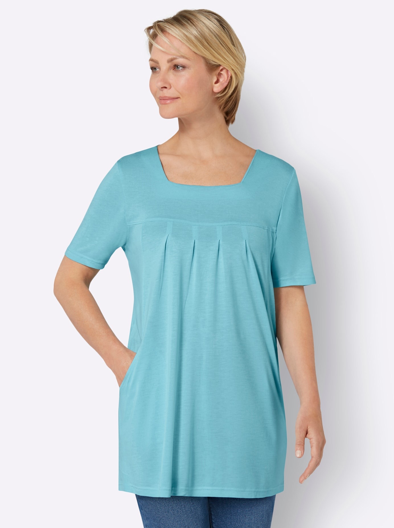 Classic Basics Longshirt "Longshirt" 1 Stk. tlg. günstig online kaufen