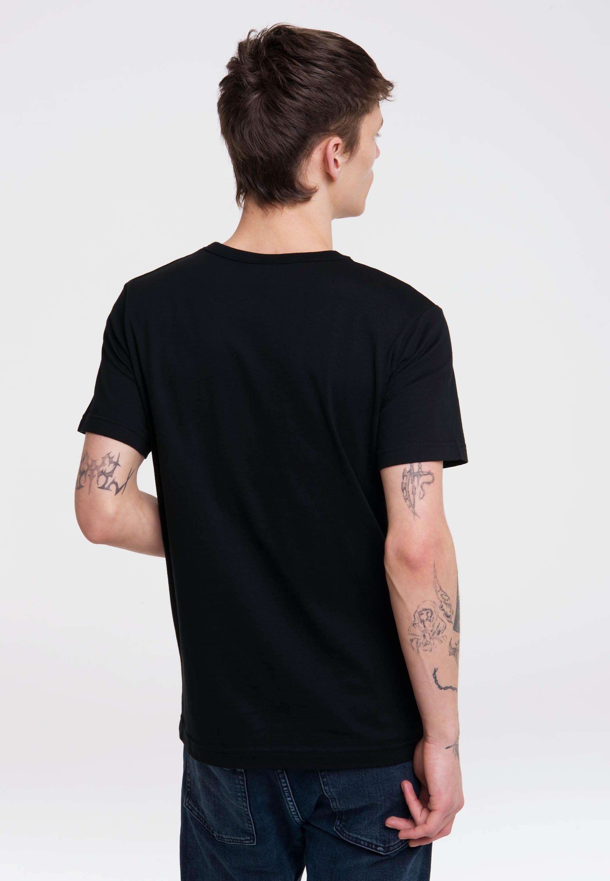 Logoshirt Marvel Thanos T-Shirt Schwarz M 3