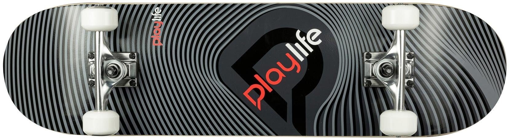 Playlife Skateboard "Illusion Grey"