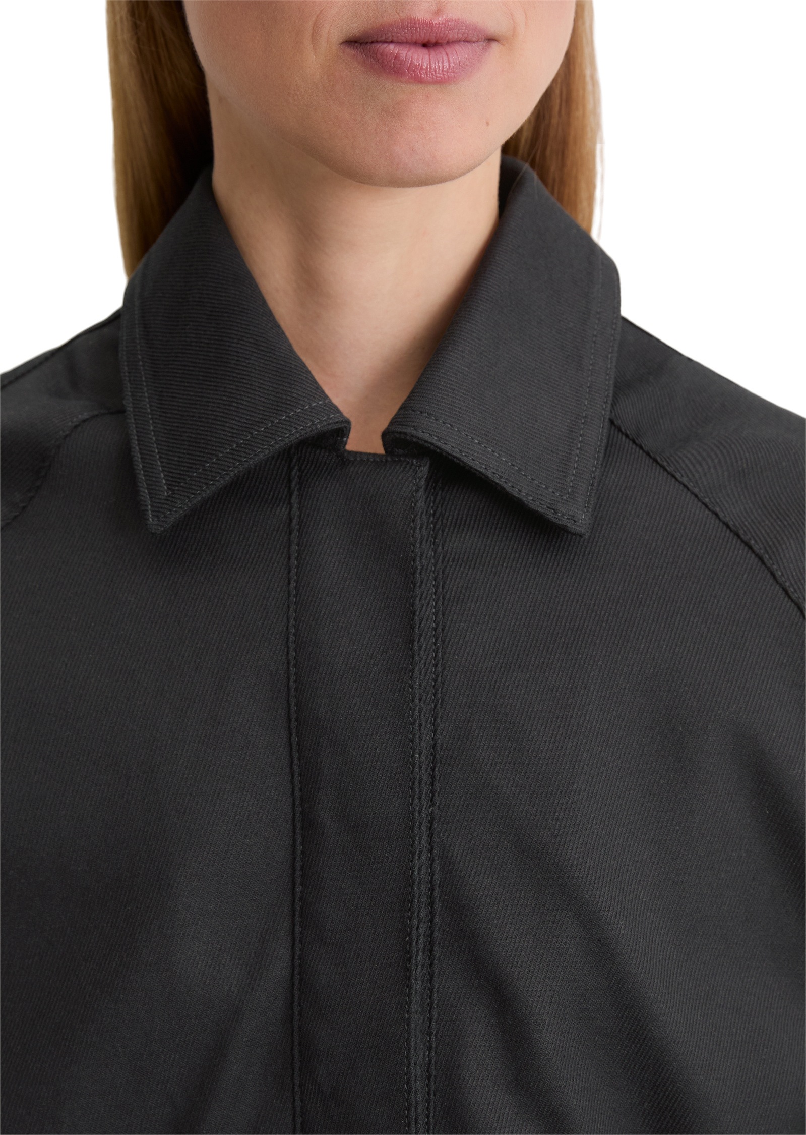 Marc O'Polo Kurzjacke »mit TENCEL™ Lyocell« ohne Kapuze