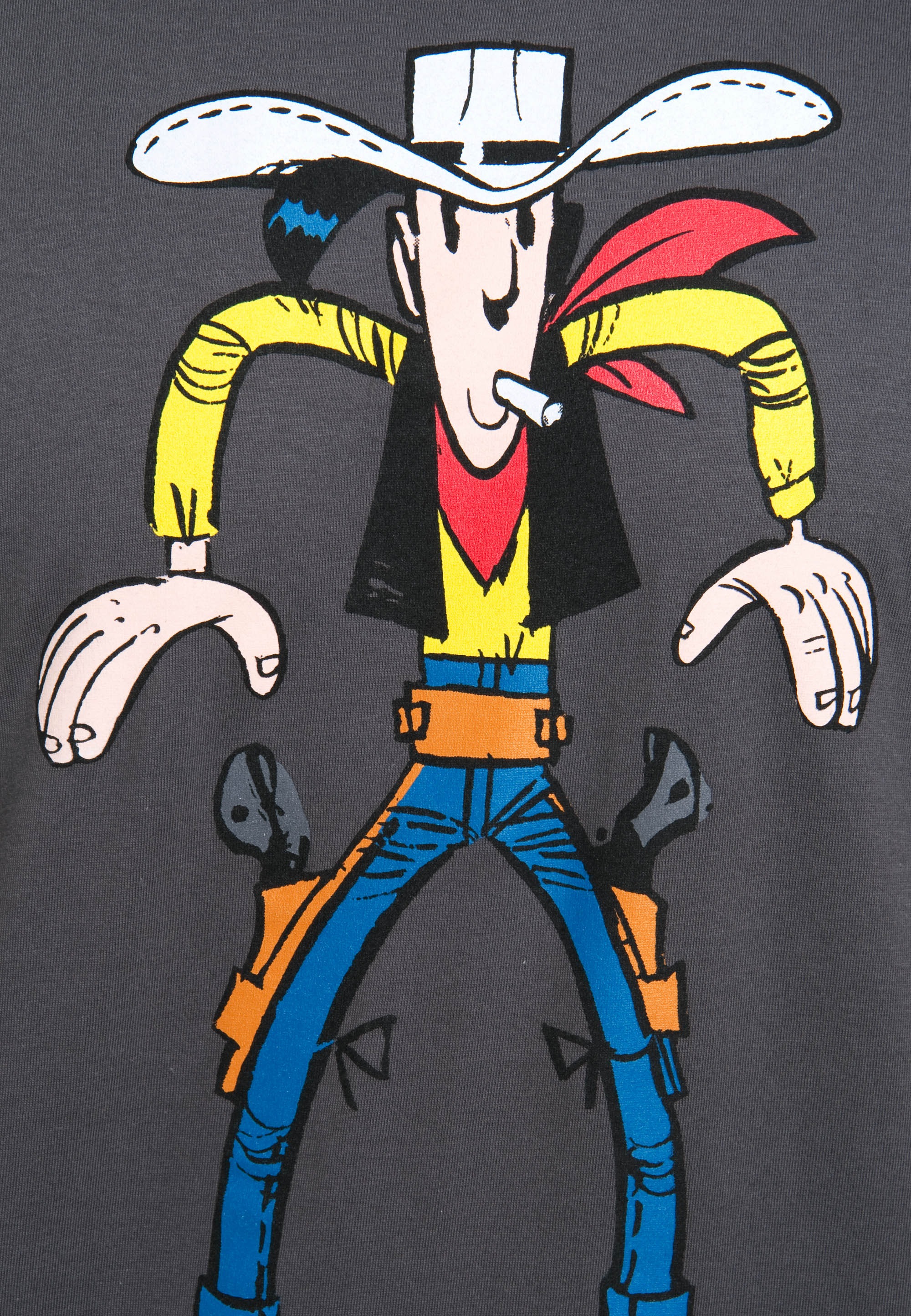 LOGOSHIRT T-Shirt »Lucky Luke«, mit angesagtem Retro-Print