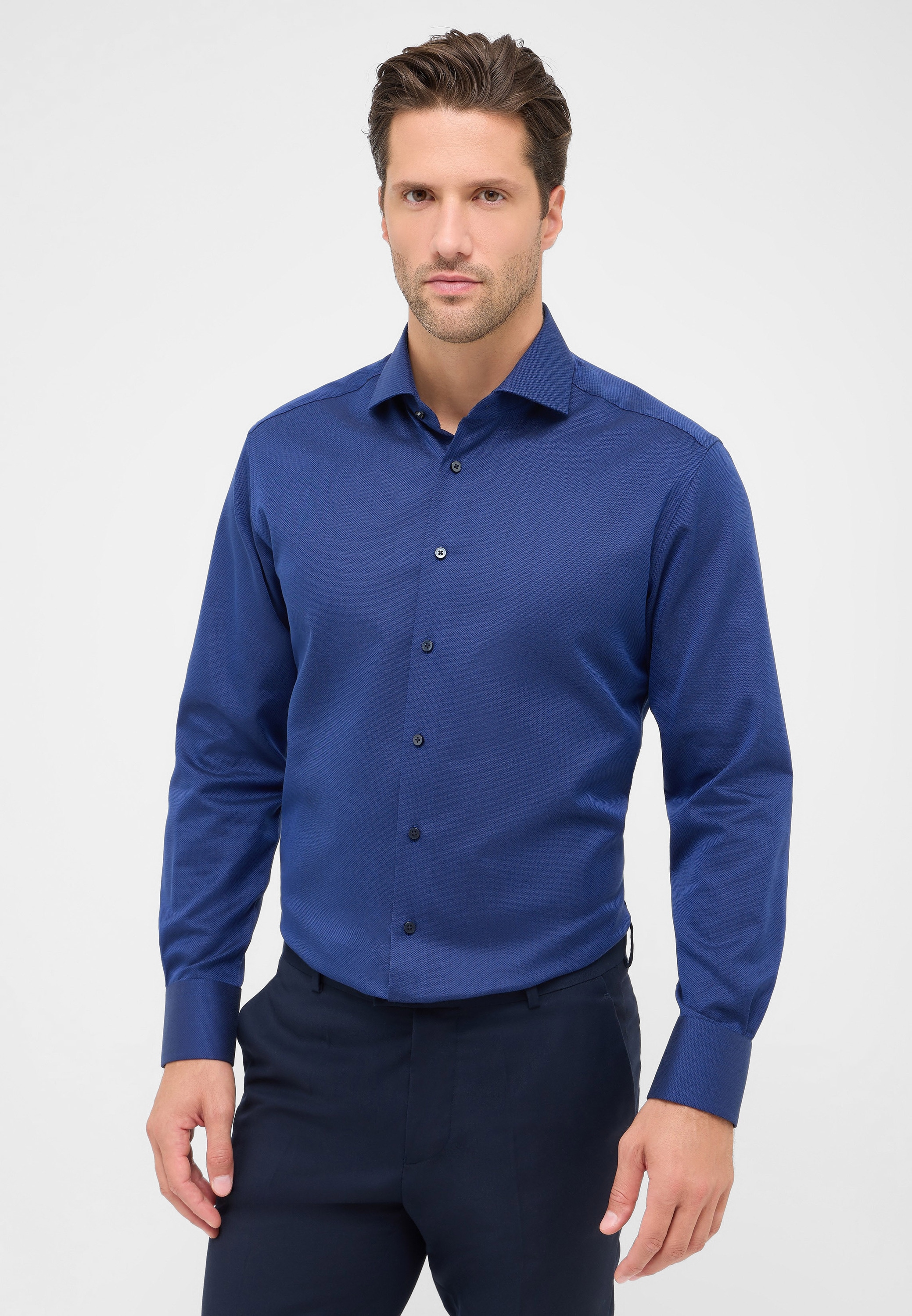 Eterna Langarmhemd "MODERN FIT" NON IRON (bügelfrei) günstig online kaufen