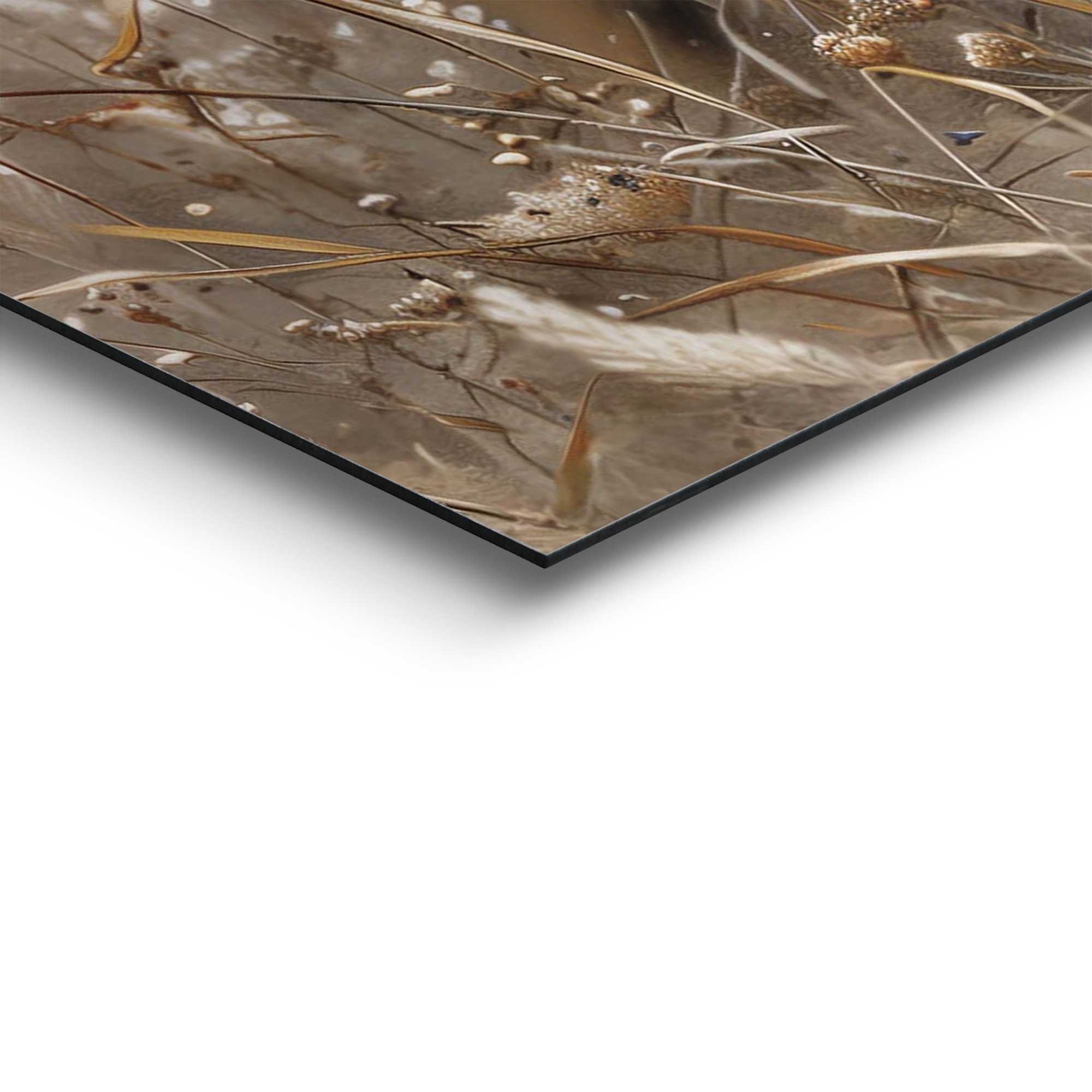 Reinders! Deco-Panel »Tiger auf der Jagd«, Wohnzimmer - Braun - MDF - Tiere - 90x60 cm