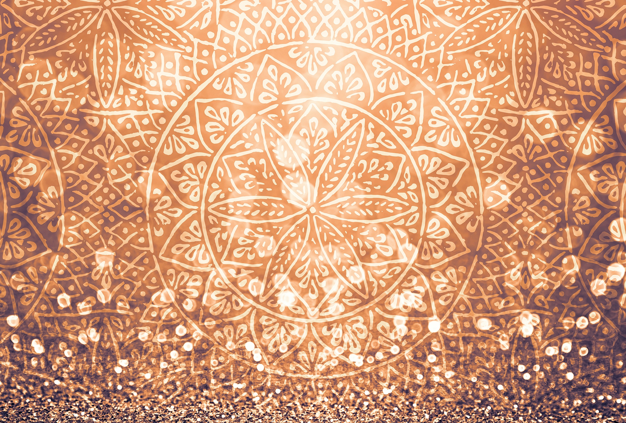 Architects Paper Fototapete "Atelier 47 Circle Graphic 1" orientalisch glatt Vlies, Wand, Schräge, Decke