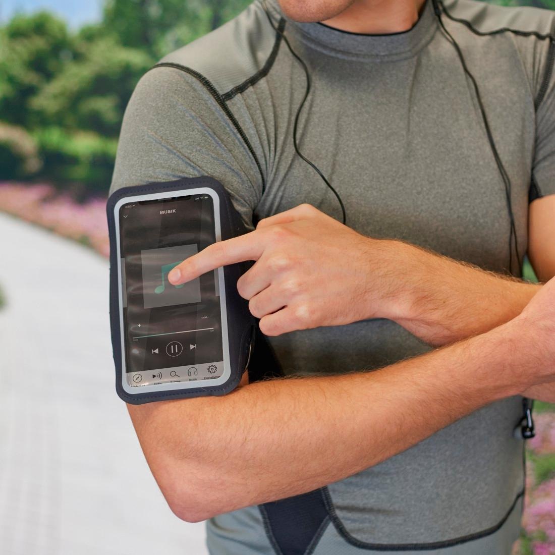 Hama Smartphone-Hülle »Sportarmband "Finest Sports" für Smartphones, Größe XL«, passend für Displaygröße 4,5" - 5,0"