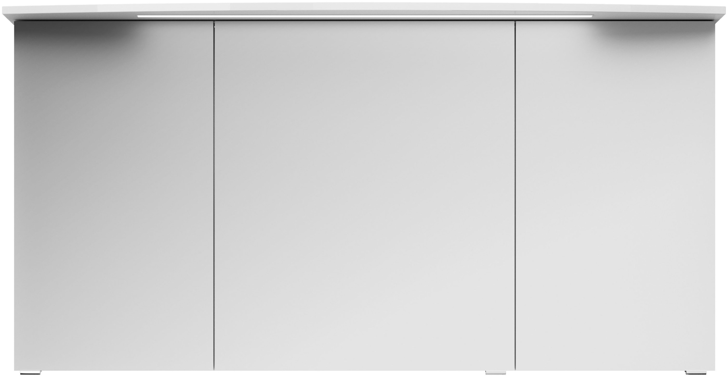 Saphir Badmöbel-Set »Serie 4010 2-teilig Keramik-Waschtisch mit LED-Spiegelschrank«, (Set), Badezimmer Set 144 cm breit, inkl. Türdämpfer, 5 Türen, 2 Schubladen