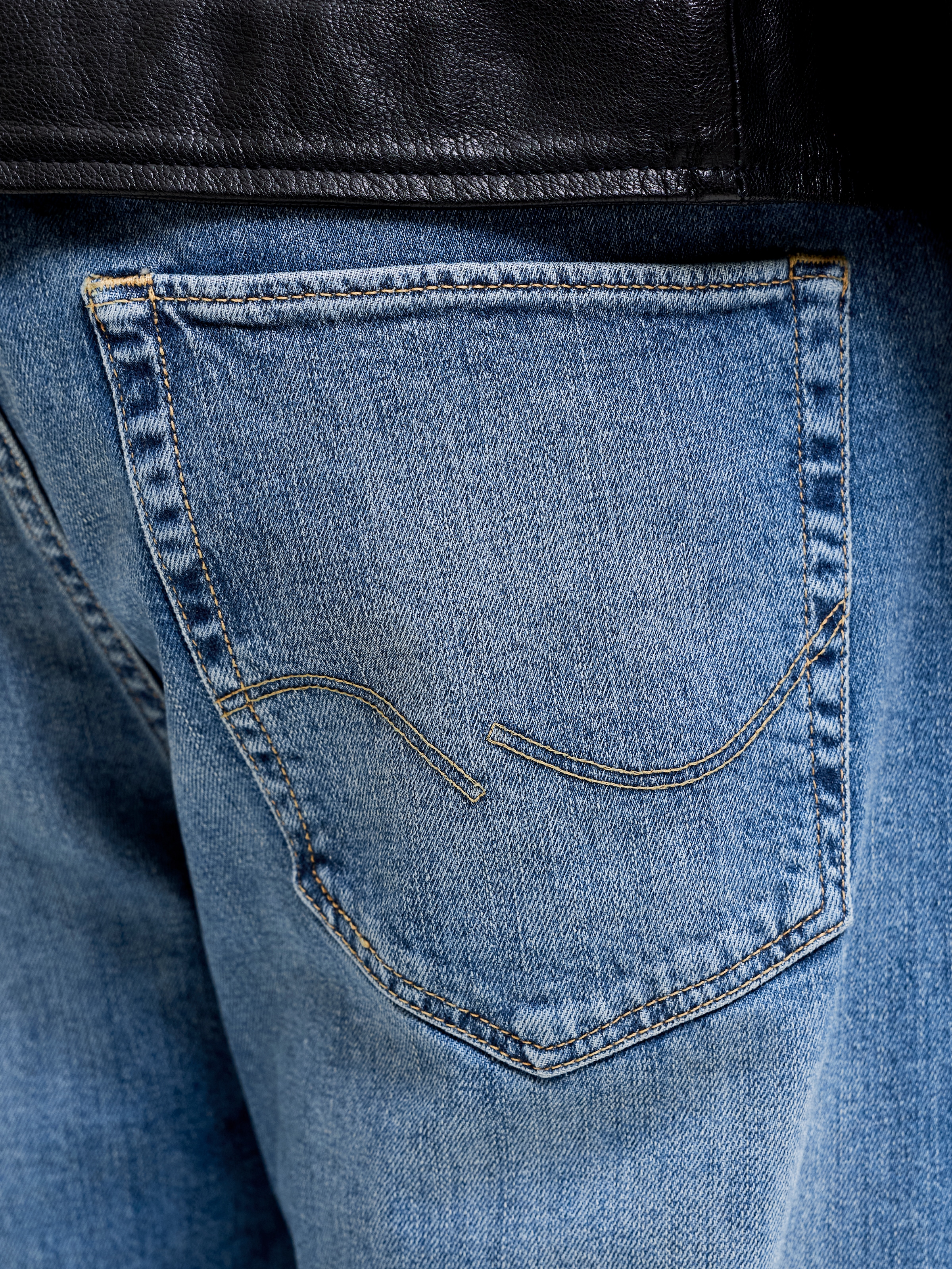 Jack & Jones Relax-fit-Jeans »JJICHRIS JJICON JOS« Baumwollmischung, relaxed fit