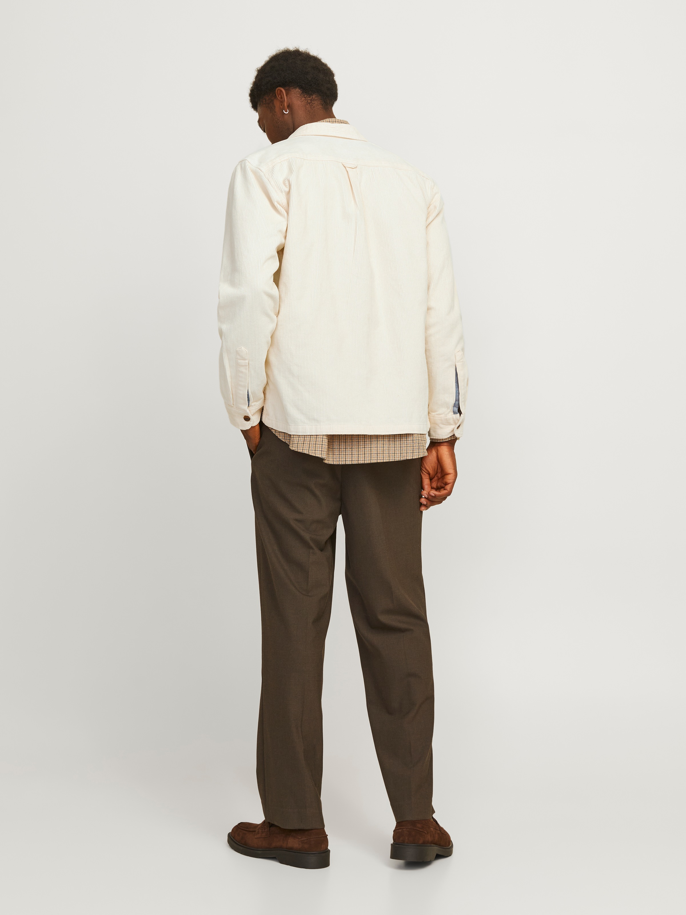 Jack & Jones Langarmhemd »JJEEDDIE CORDUROY OVERSHIRT LS SN«