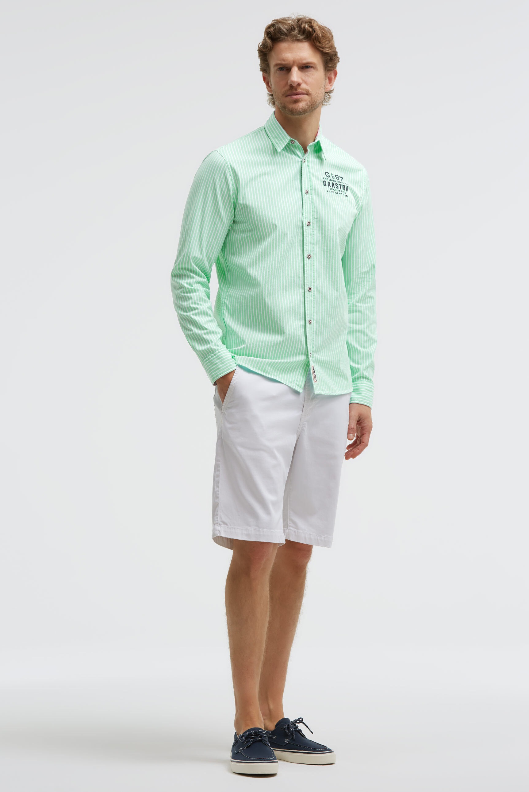 Gaastra Langarmhemd mit Kentkragen