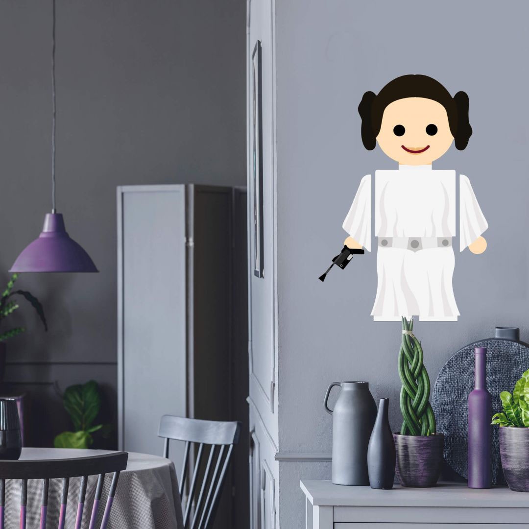 Wall-Art St.) »Spielfigur Prinzessin BAUR kaufen - Leia«, (1 | Wandtattoo