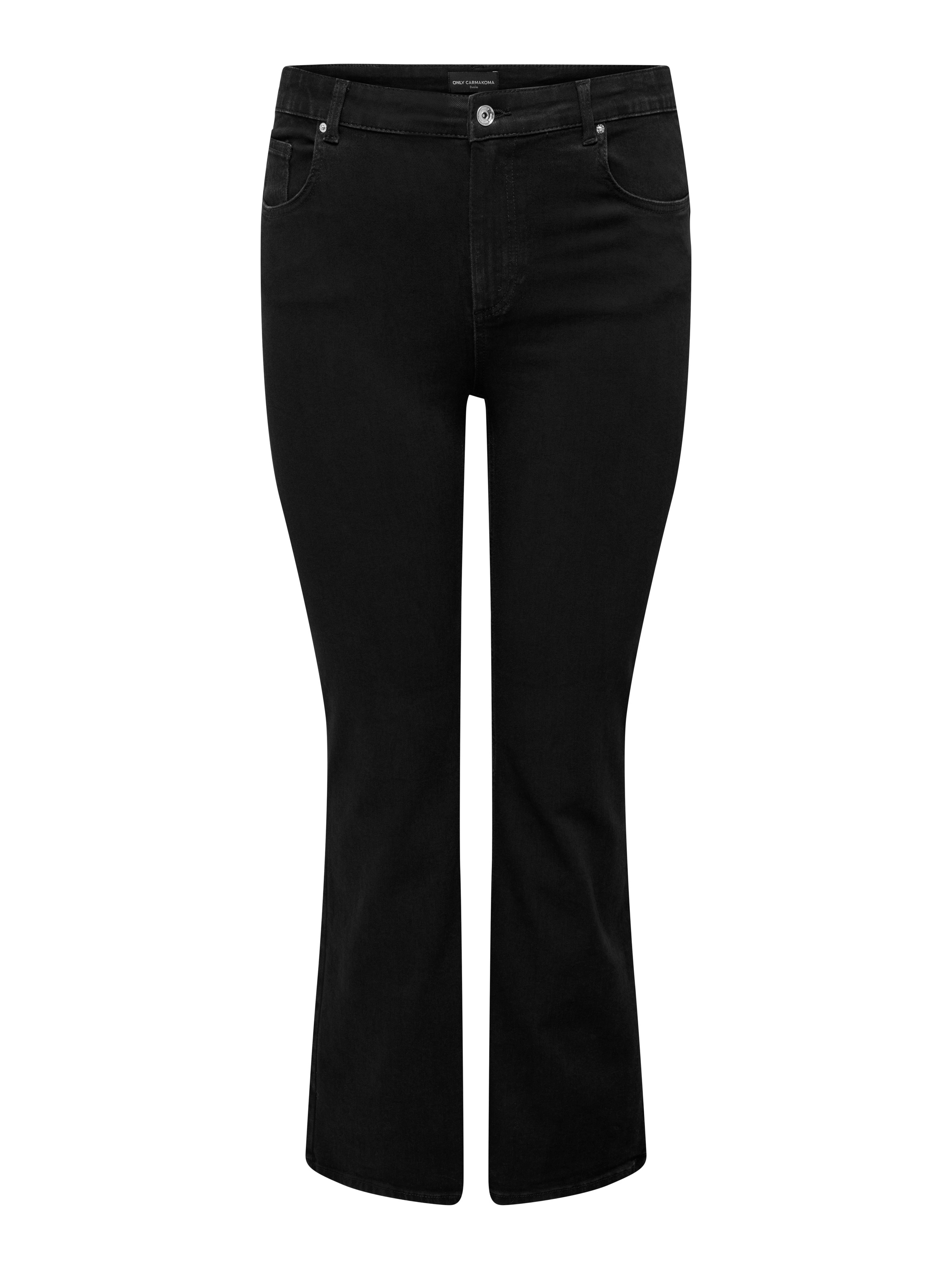 ONLY CARMAKOMA High-waist-Jeans »CARWILLY HW FLARED PIM2343 DNM«