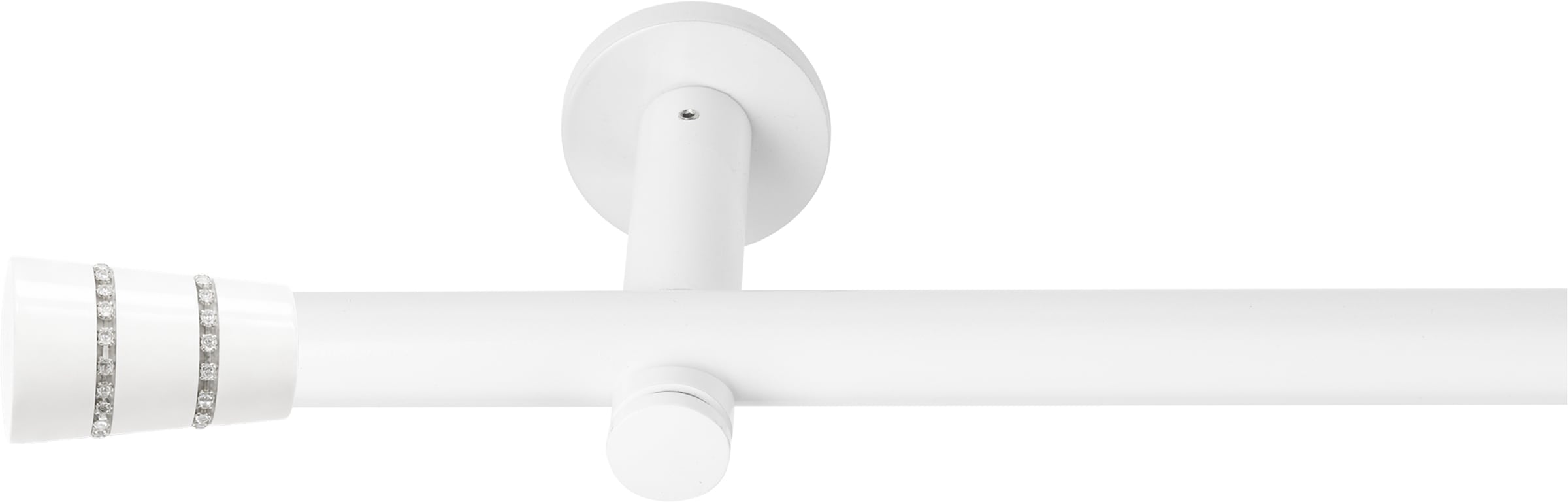 SN DECO GROUP »Gardinenstange Rennes Ø 19 mm, 1-läufig, Fixmaß, verschraubt« Ø 19 mm Fixmaß;kürzbar