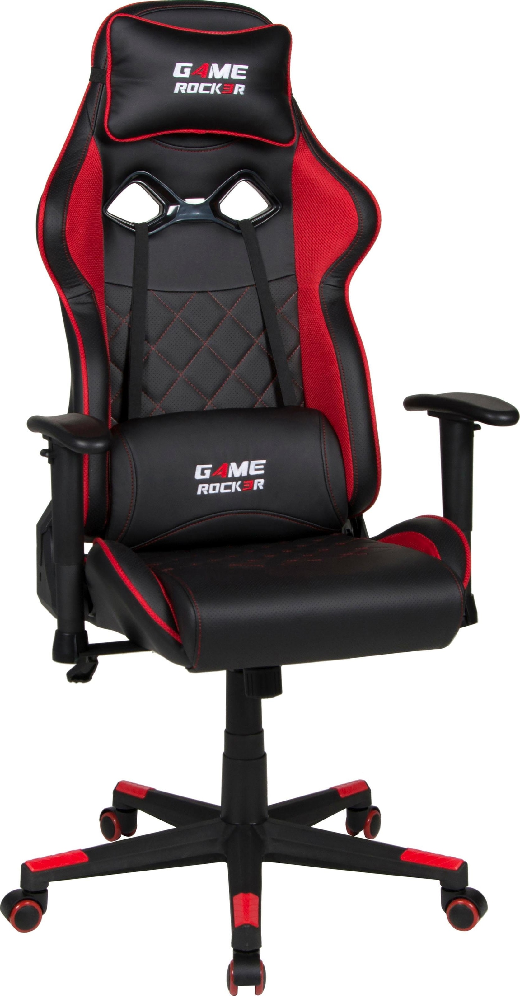 Duo Collection Gaming-Stuhl "Game-Rocker G-20", Kunstleder-Netzstoff