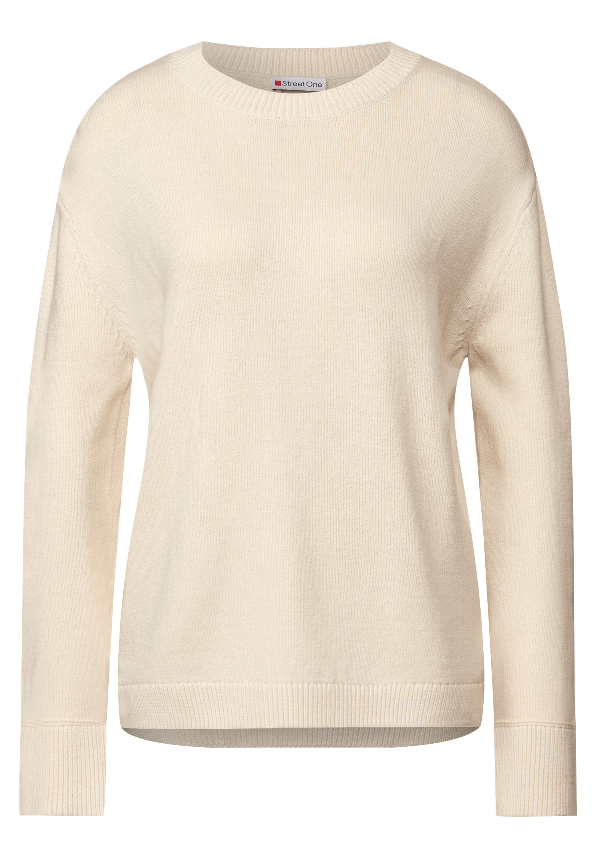 STREET ONE Strickpullover, im soften Baumwoll-Mix