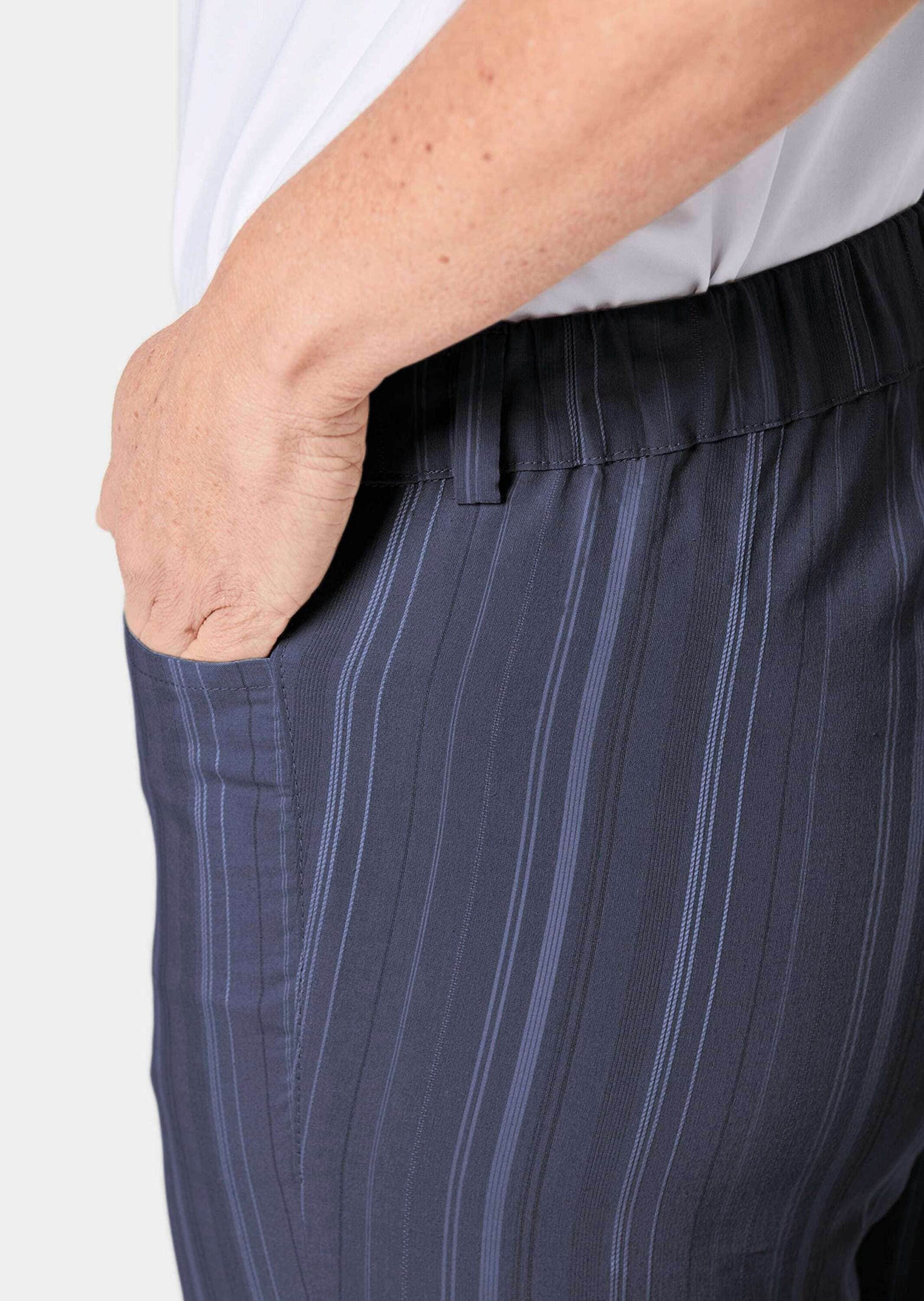 GOLDNER Stoffhose »Sportliche Strukturhose in elastischer Ware«