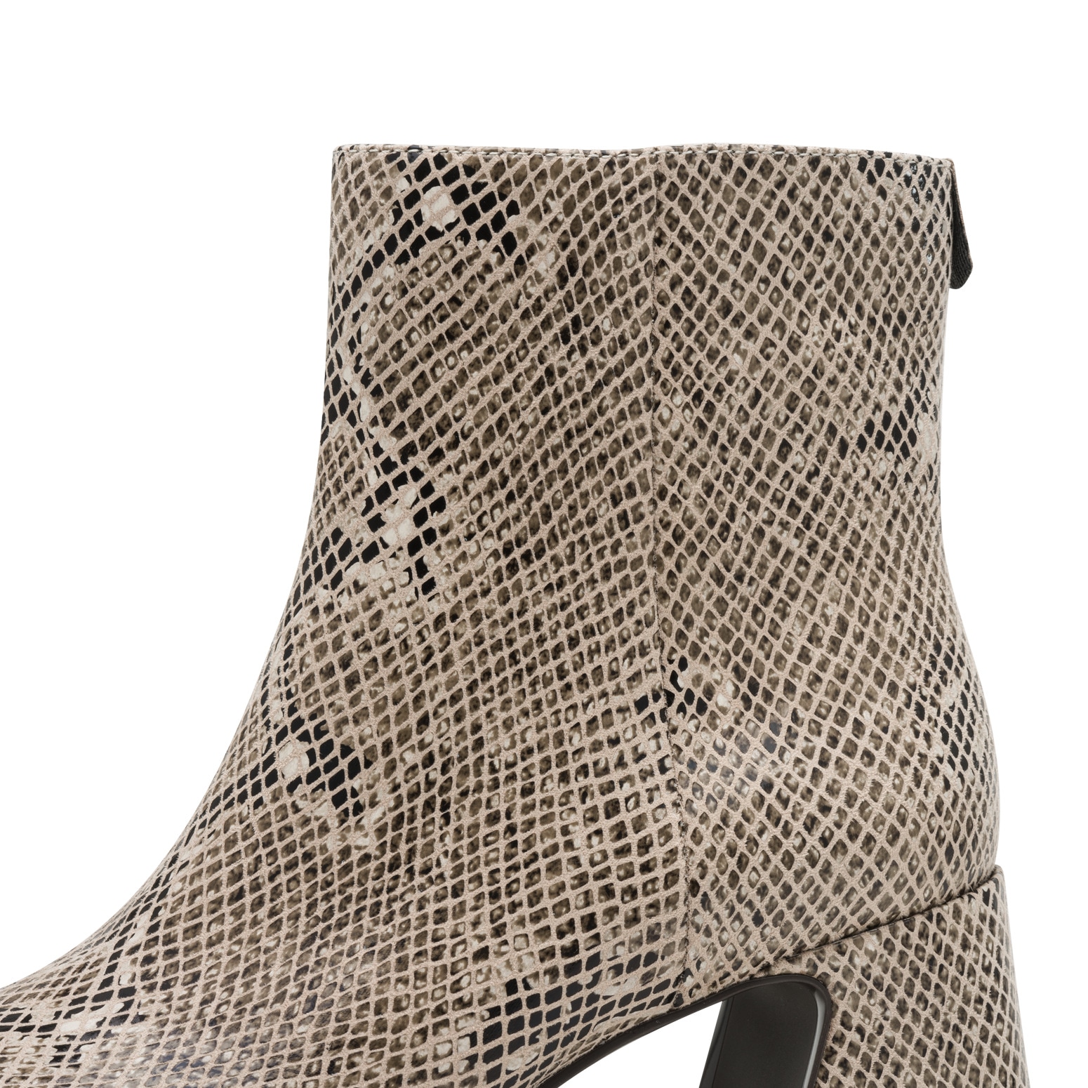 Tamaris Stiefelette, Blockabsatz, Partystiefelette in cooler und angesagter Snake-Optik
