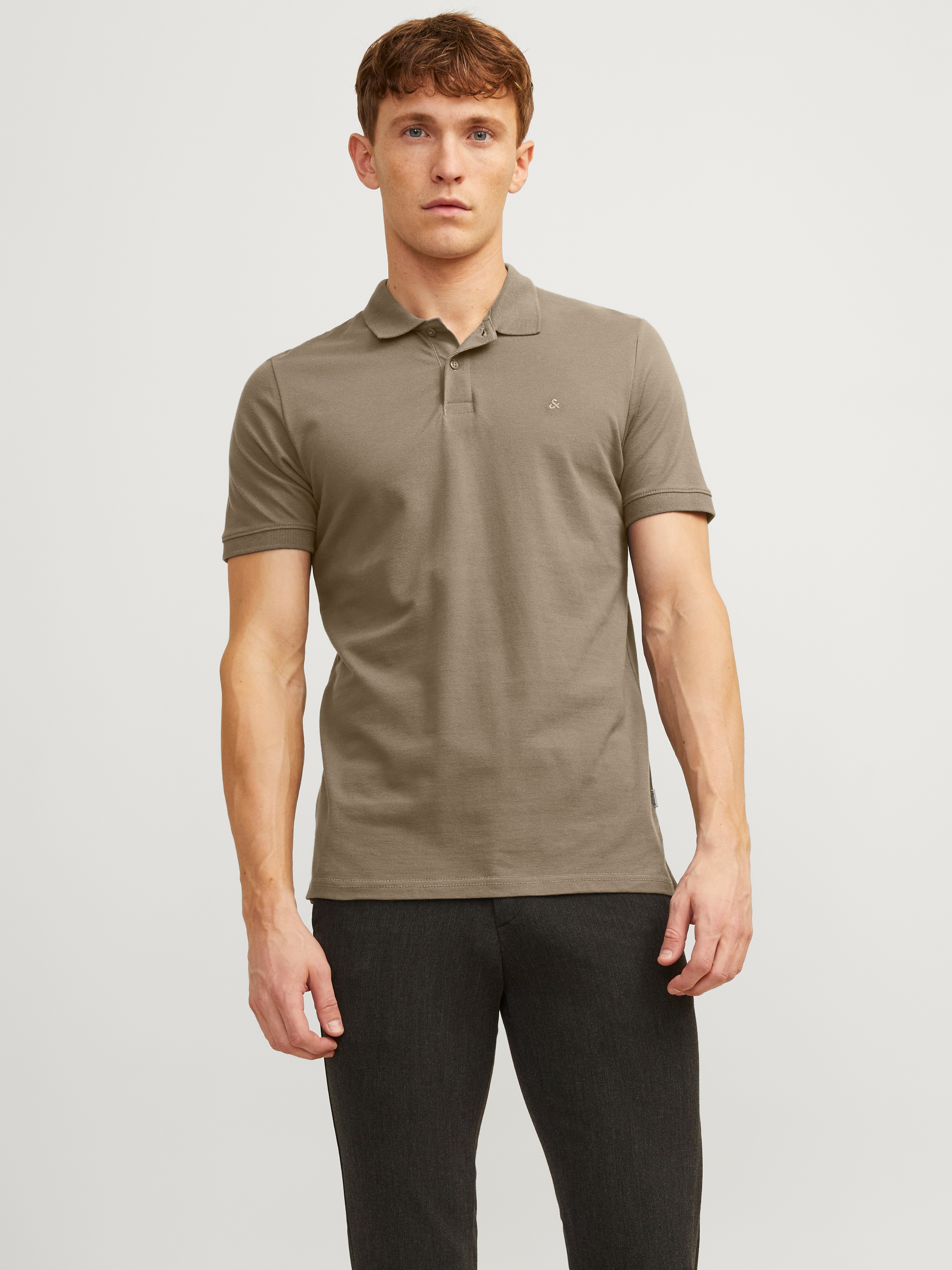 Jack & Jones Poloshirt »JJEBASIC POLO SS NOOS«, mit Logo Stickerei