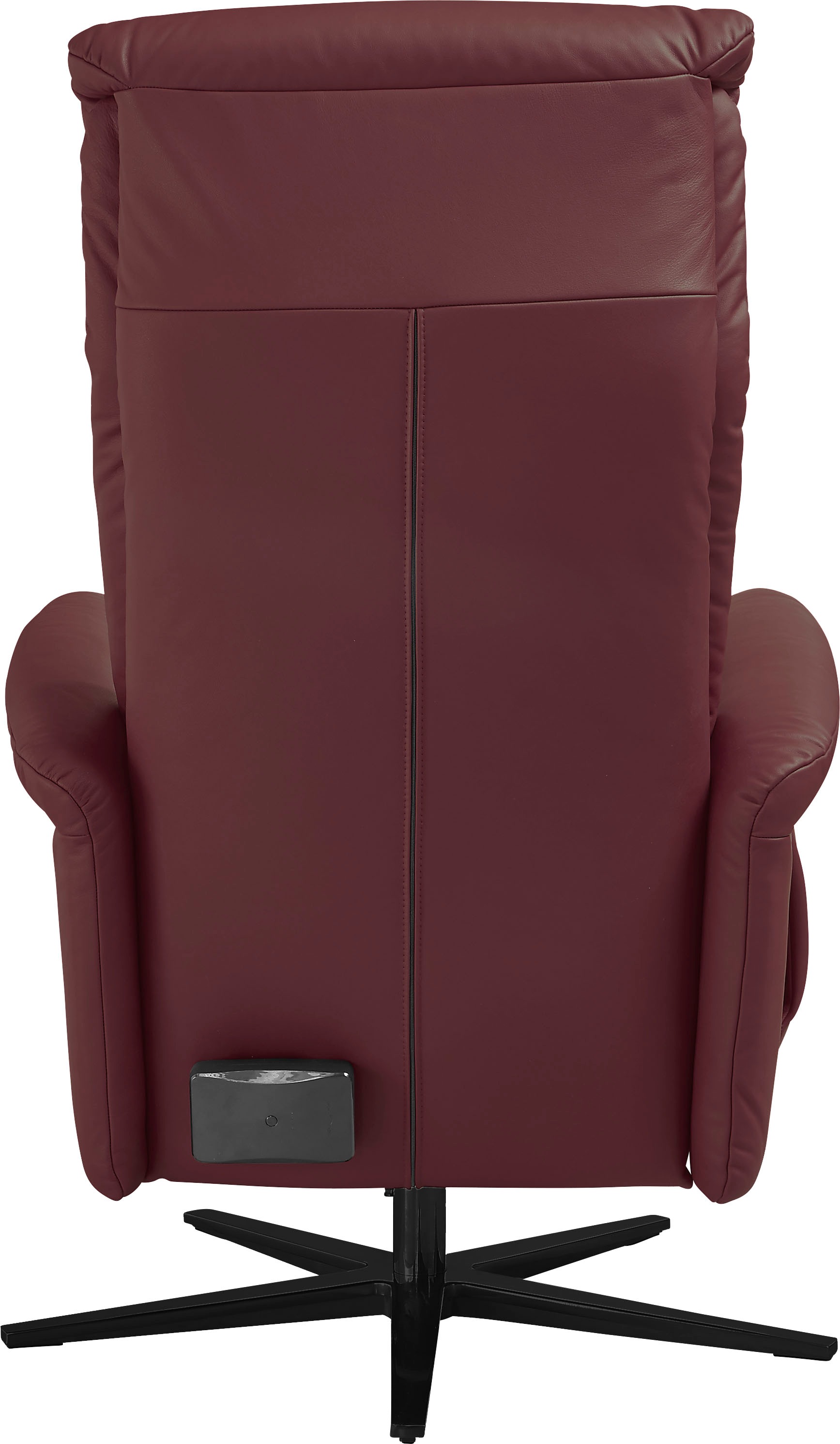 Thumbnail - Home affaire Relaxsessel "Cartore Fuß schwarz, manuelle oder motorische Verstellung mit Akku" drehbar, hochwertiger Kalt...