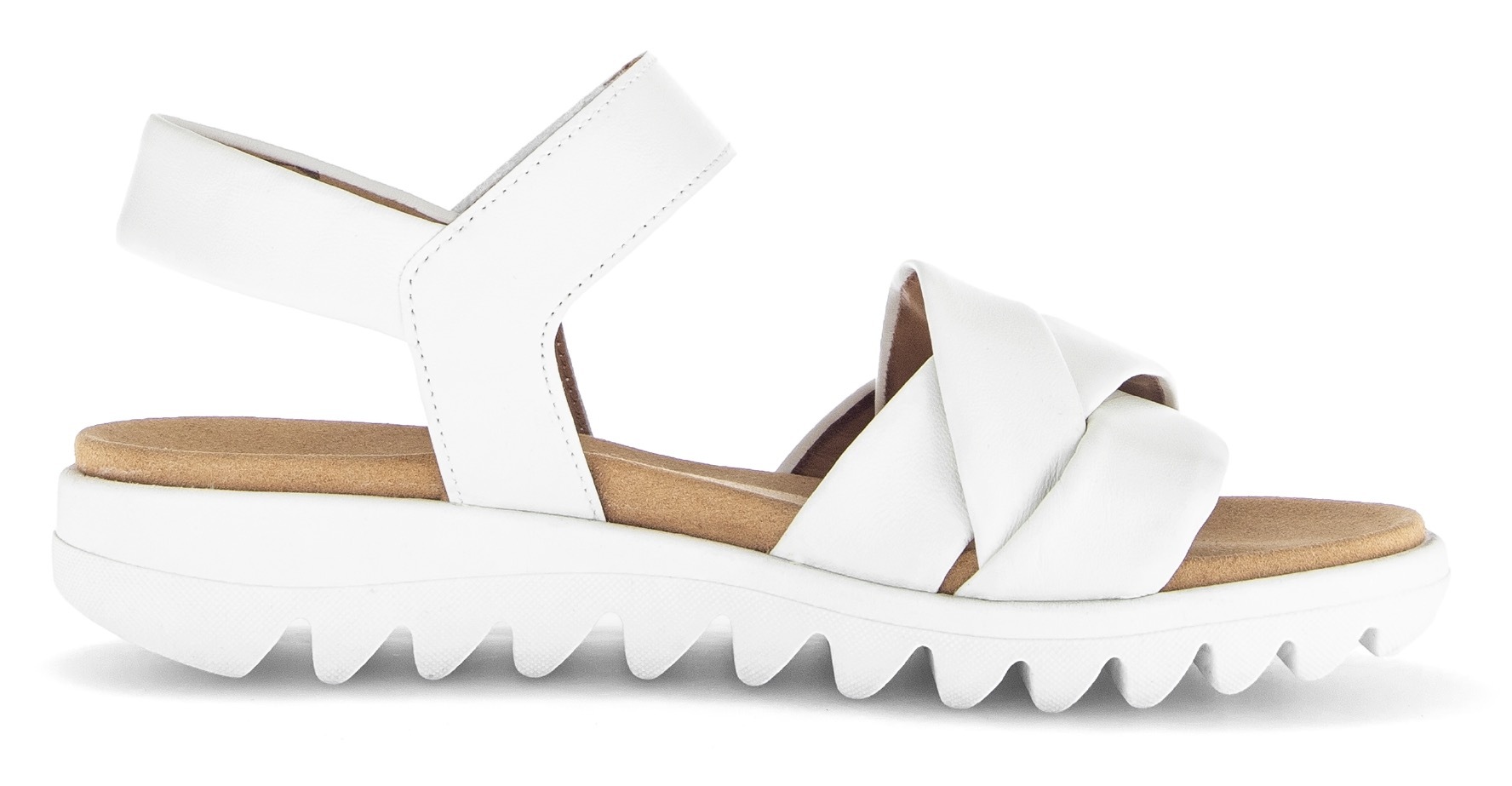 Gabor Wedge Sandal White 41 2