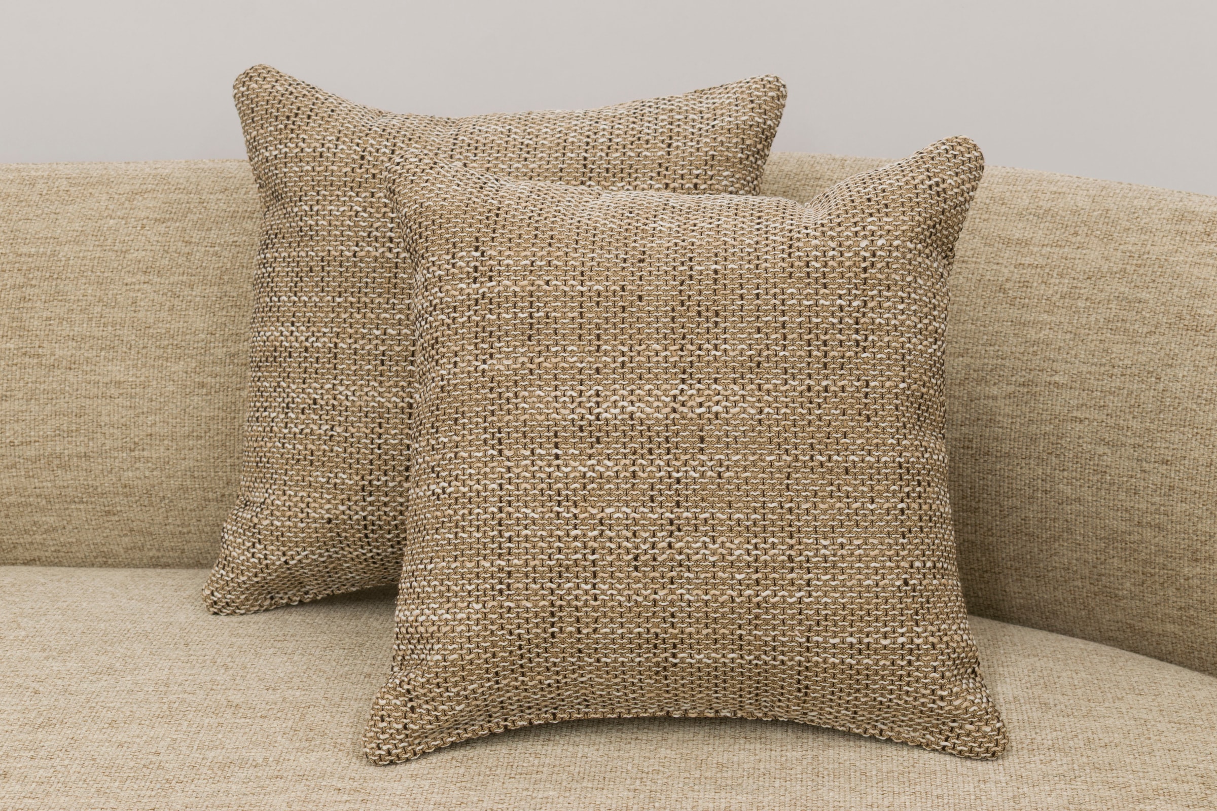 OTTO home Dekokissen »Saltrum« Dekokissen mit Füllung, Sofakissen 2er Set 40x40cm