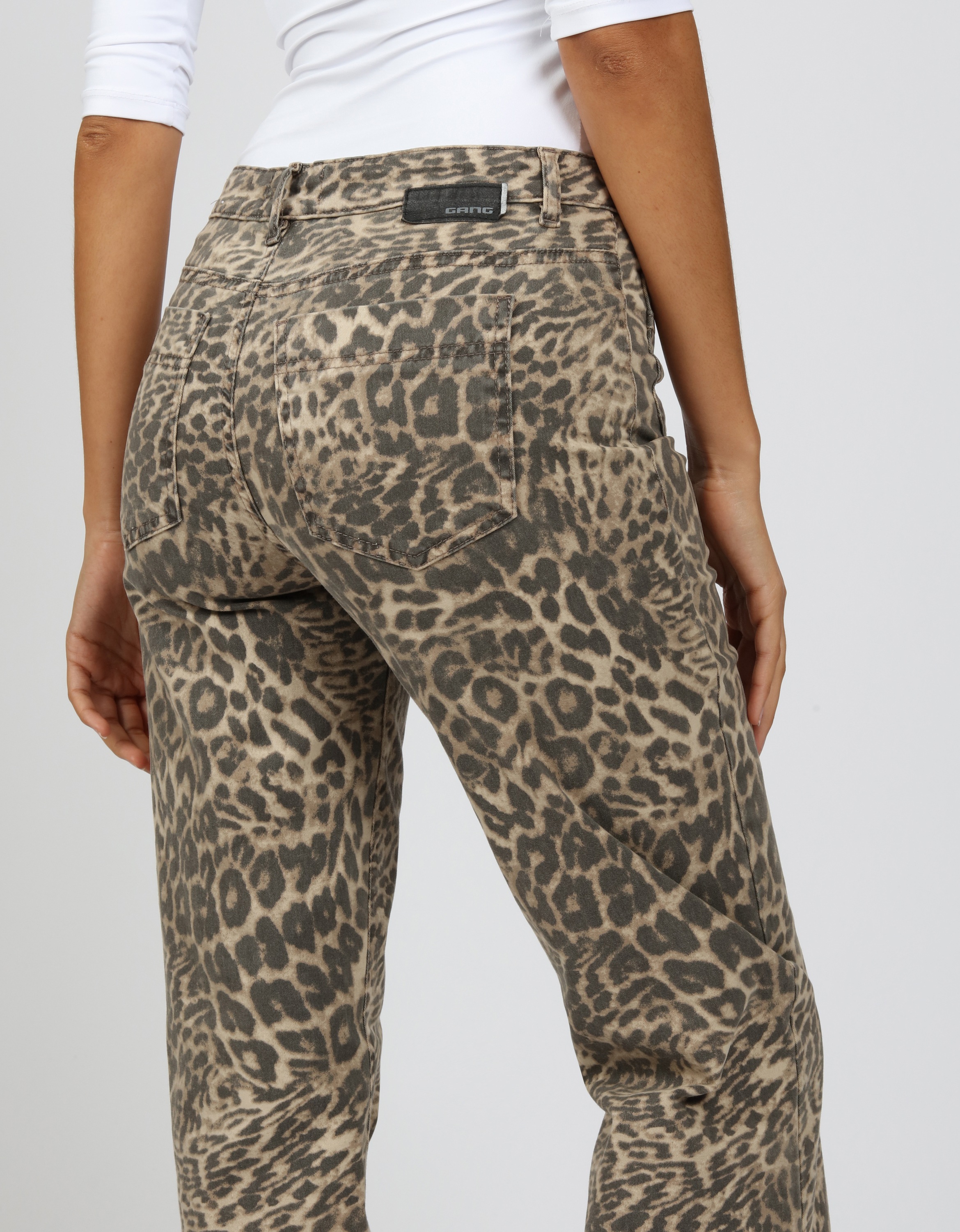 GANG Stoffhose »GANG Hosen Wide Fit 94JESSI FLARED«