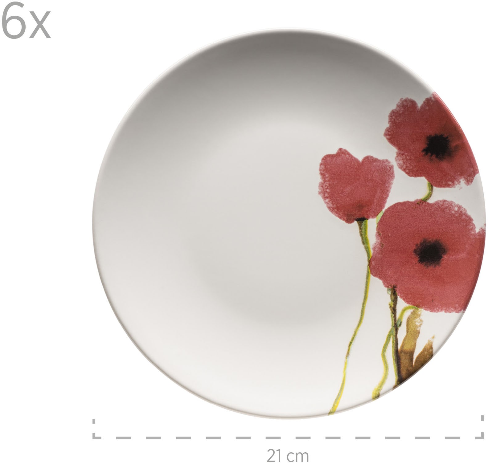 MÄSER Frühstücks-Geschirrset »OSSIA, Frühstücksset, Keramik«