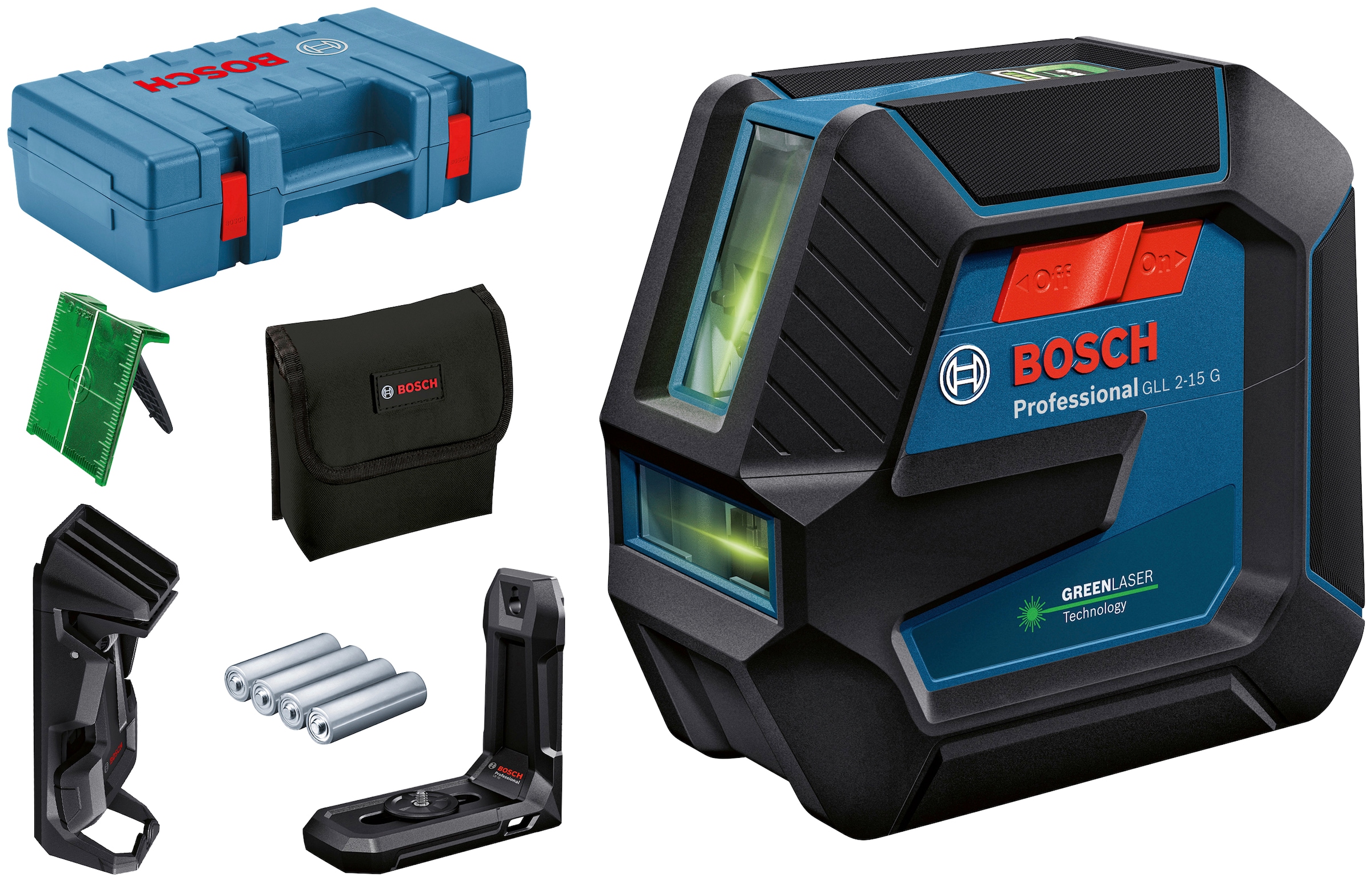Bosch Professional Linienlaser »GLL 2-15 G Professional H...