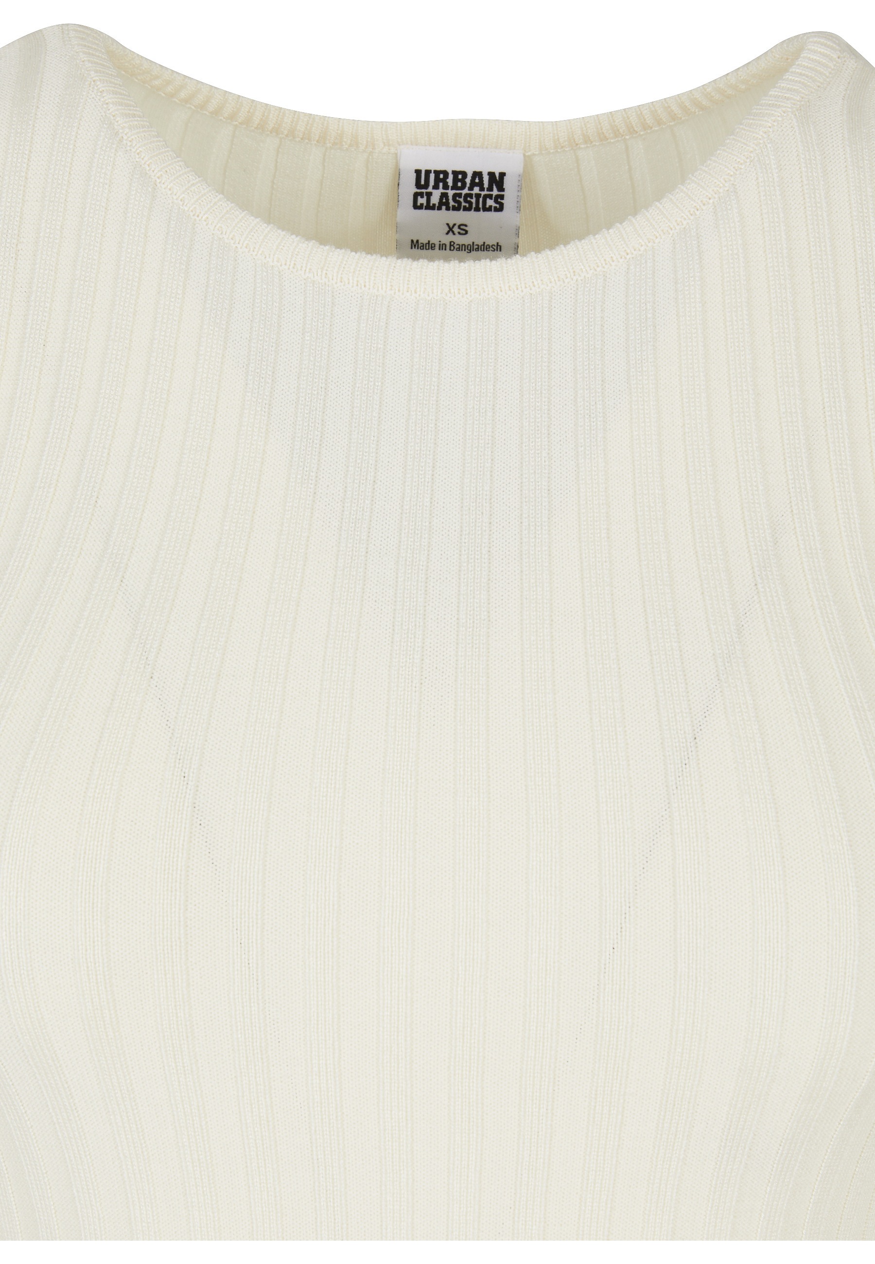 URBAN CLASSICS Langarmshirt »Urban Classics Damen Ladies Rib Knit Longsleeve Body« 1 Stk.