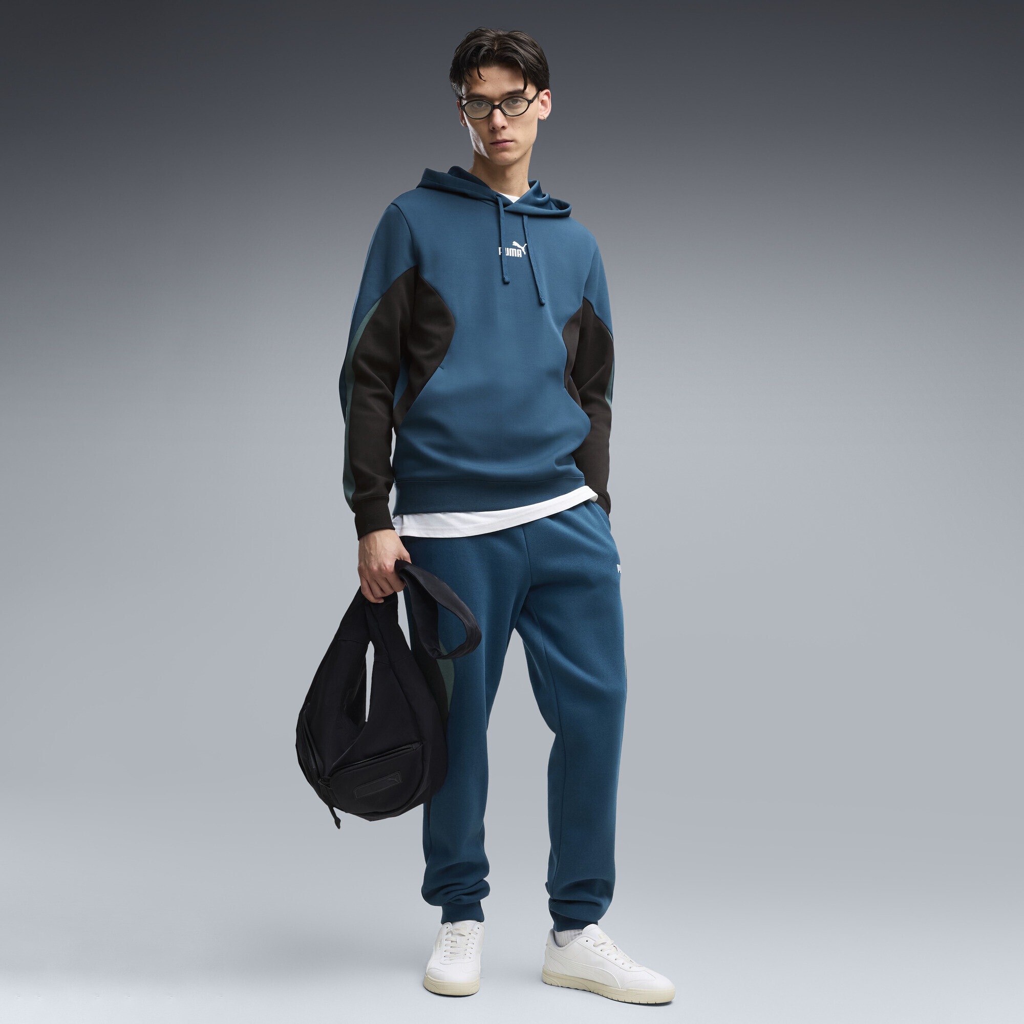 PUMA Hoodie »Essentials Colourblock Hoodie Herren«
