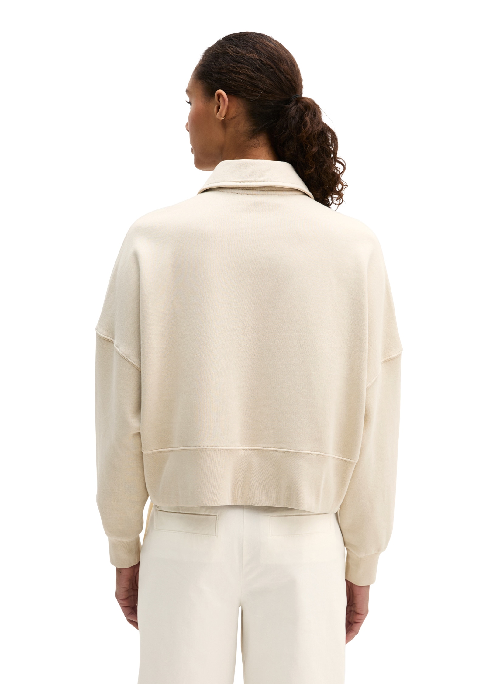 Marc O'Polo Sweatshirt »mit recycelter Baumwolle«
