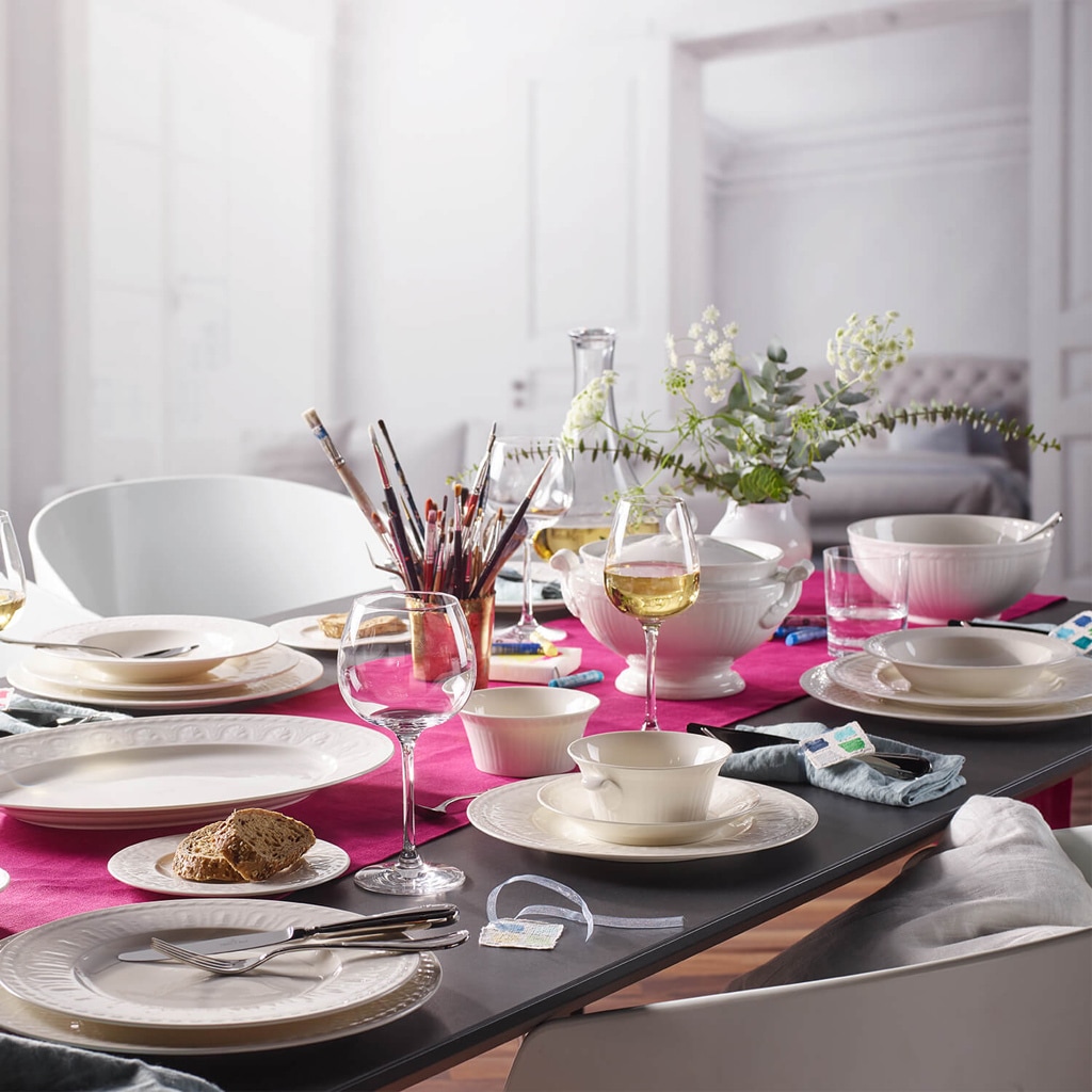 Villeroy & Boch Servierplatte »Platte Cellini 40 x 30 cm weiß«