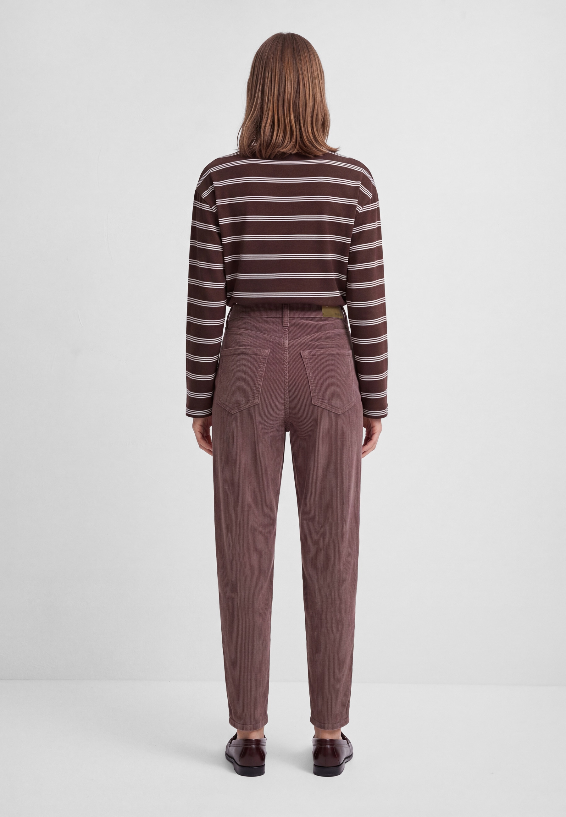 Mavi Weite Jeans »LAURA« Pleated Baggy Pants