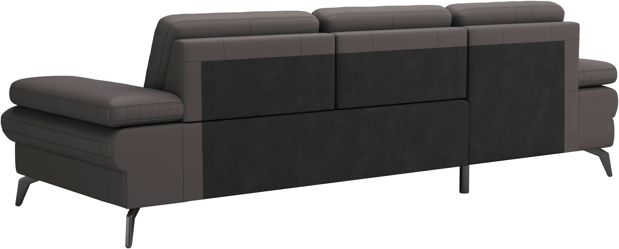 sit&more Ecksofa »Morris L-Form, inkl. Sitztiefenverstellung«, wahlweise mit Armteilverstellung, Bettfunktion & Bettkasten