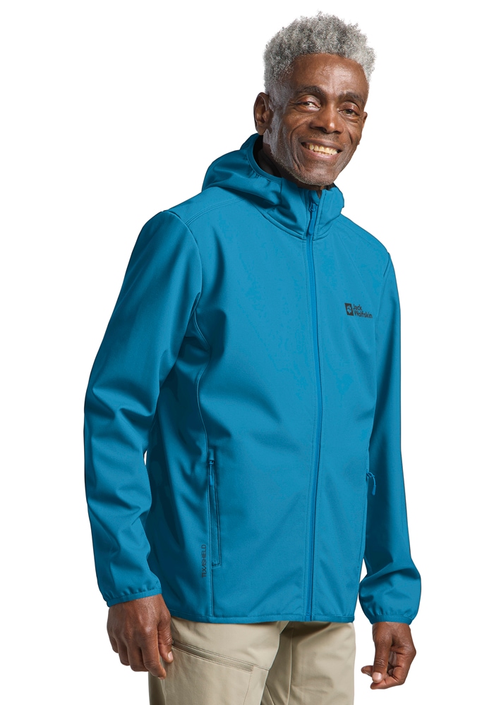 Jack Wolfskin Softshelljacke "BORNBERG HOODY M" mitKapuze günstig online kaufen