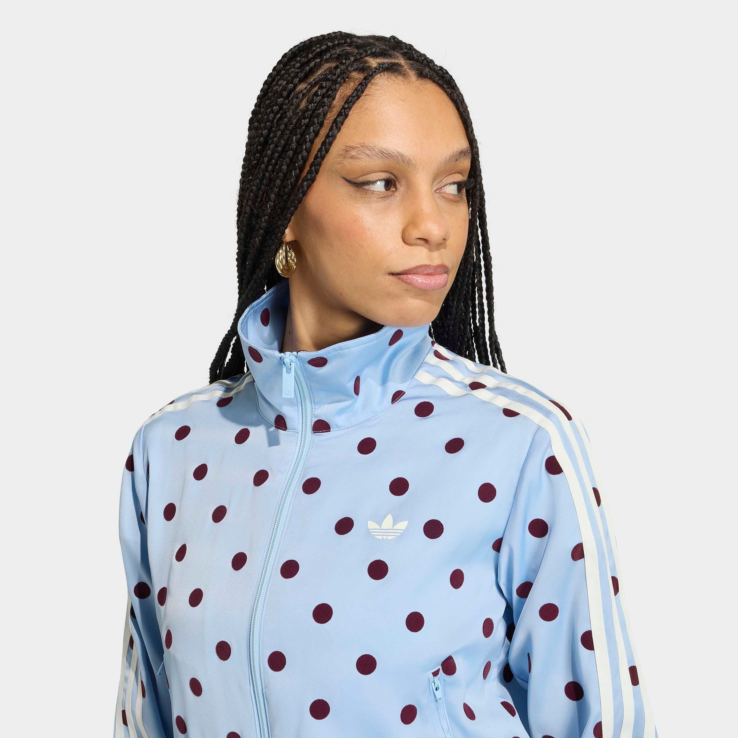 Thumbnail - adidas Originals Trainingsjacke "SATIN POLKA-DOTS TT TRACK"