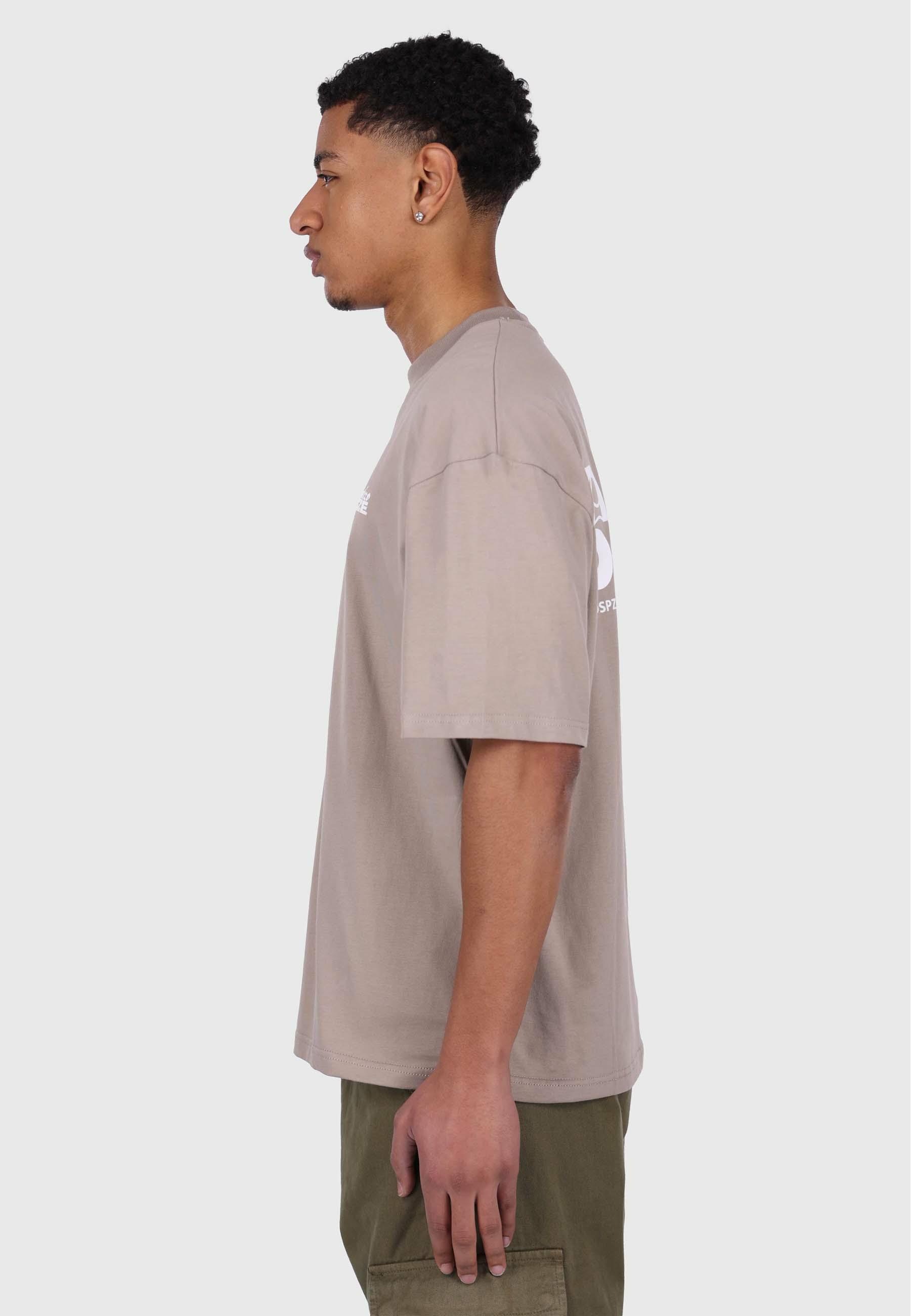 Dropsize T-Shirt »Dropsize HEAVY OVERSIZE DPSZE SPLIT FONT T-SHIRT«, (1 tlg.)