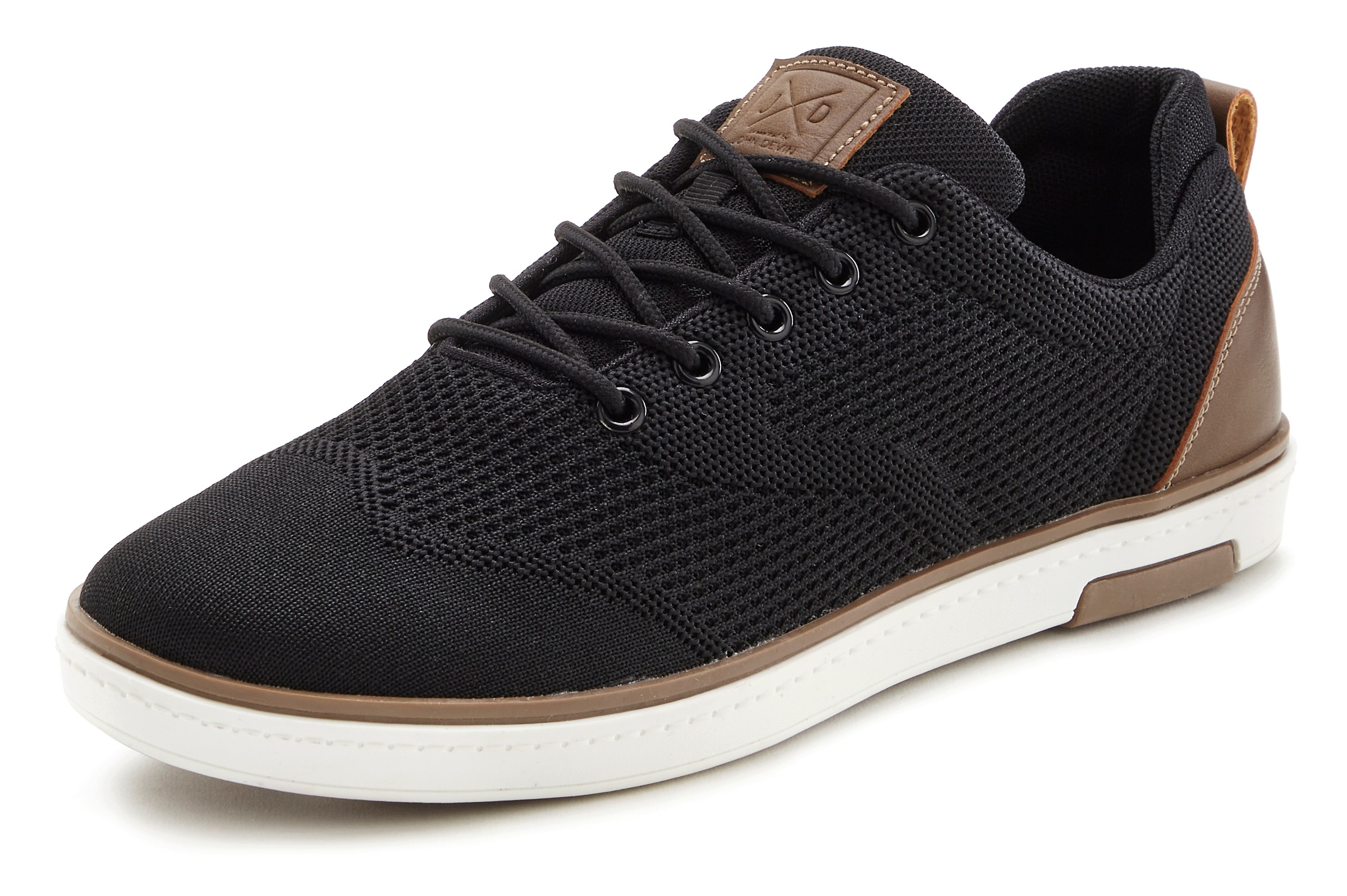 John Devin Sneaker "Schnürschuh", Mesh-Optik, Freizeitschuh, Halbschuh, Sch günstig online kaufen