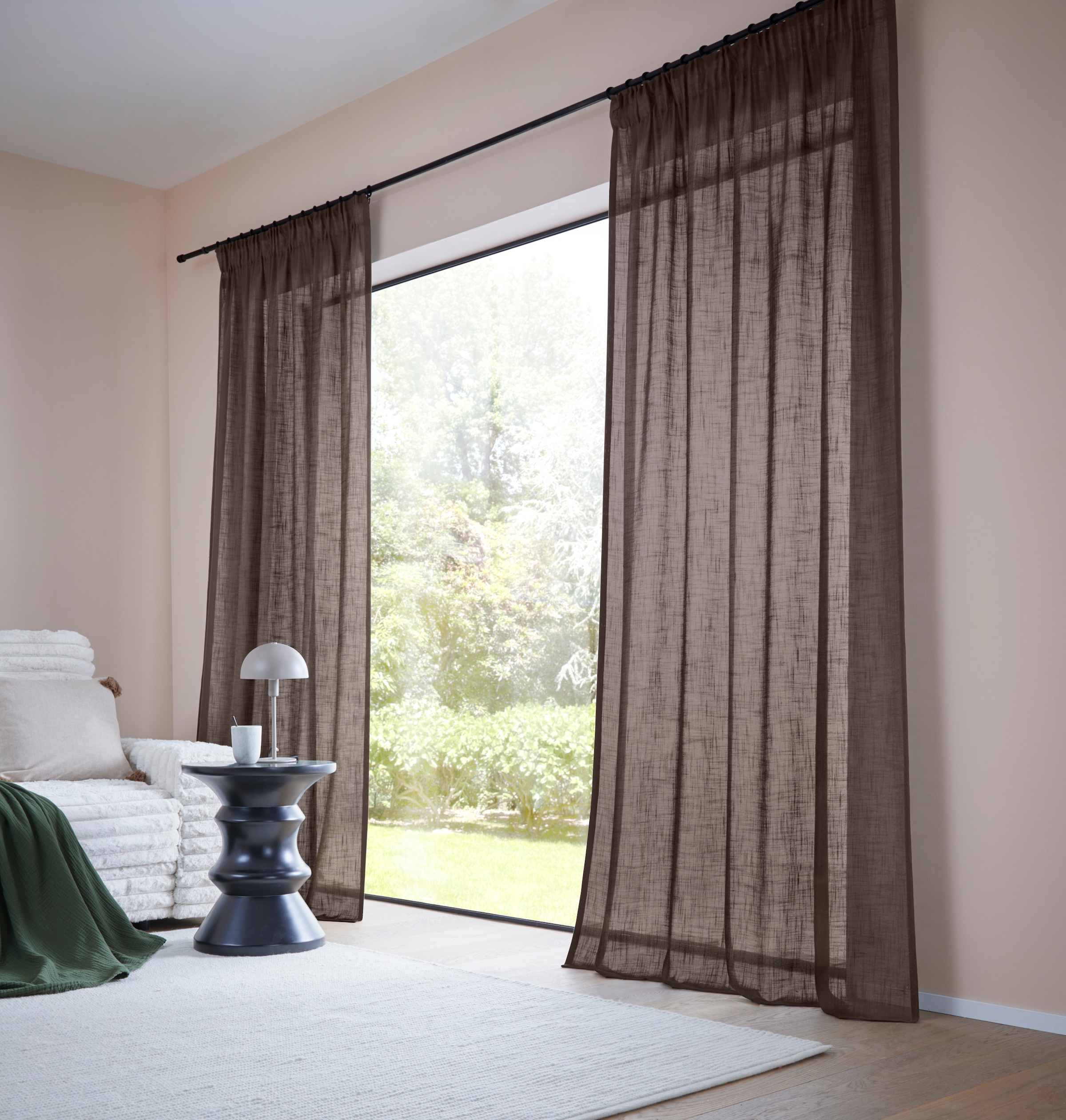 LeGer Home by Lena Gercke Gardine "Marusha" Multifunktionsband 1 Stk. tlg. günstig online kaufen